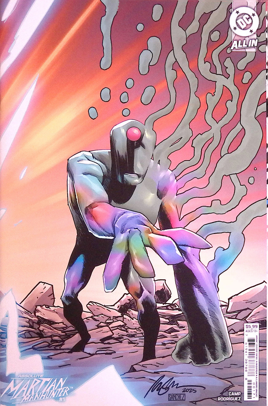 Absolute Martian Manhunter # 1 Albuqueque Sanchez Connecting Variant 2025 NM-