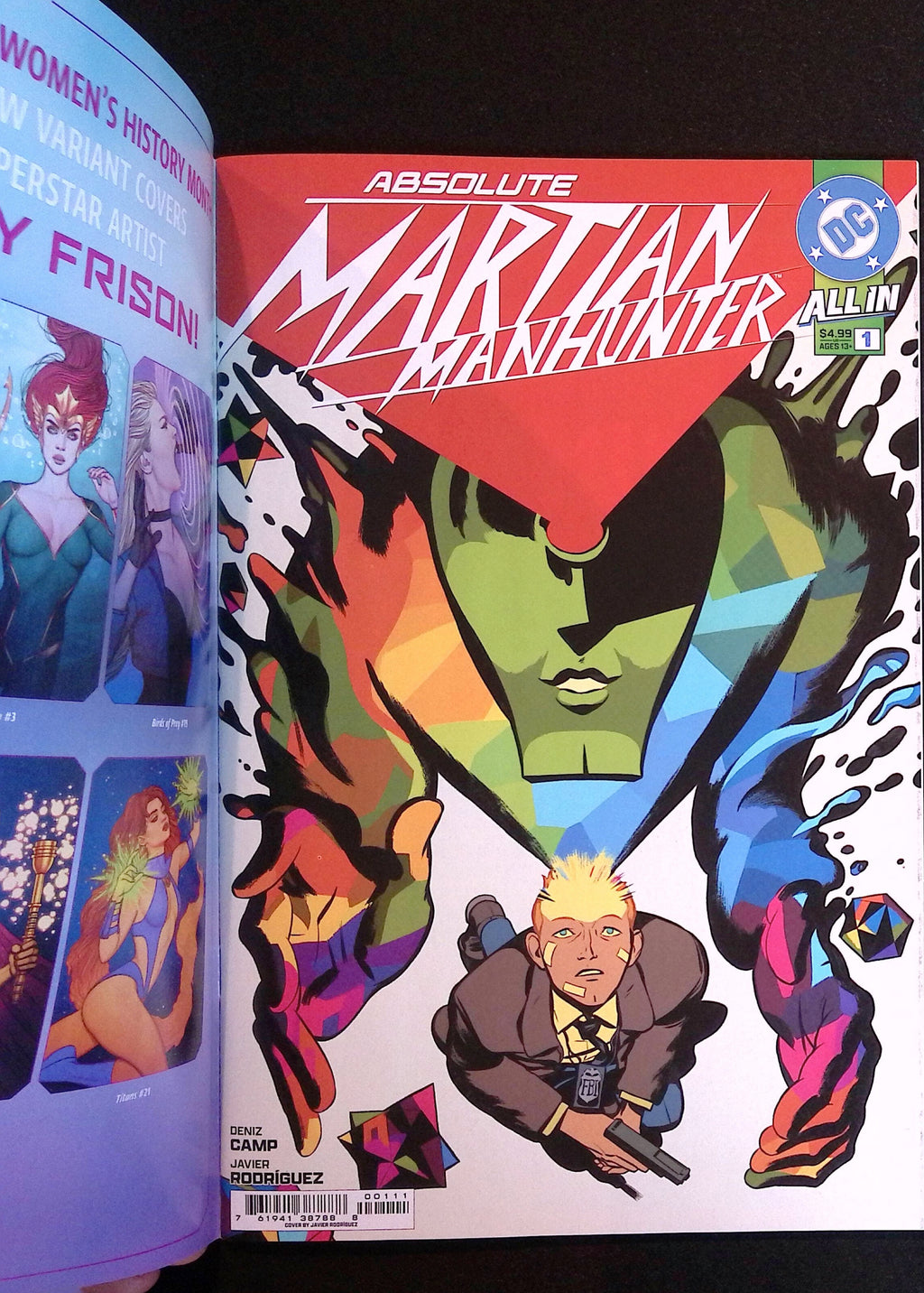 Absolute Martian Manhunter # 1 Albuqueque Sanchez Connecting Variant 2025 NM-
