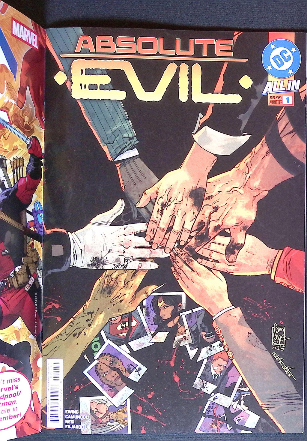 Absolute Evil # 1 Rossmo Foil Variant 2025 NM