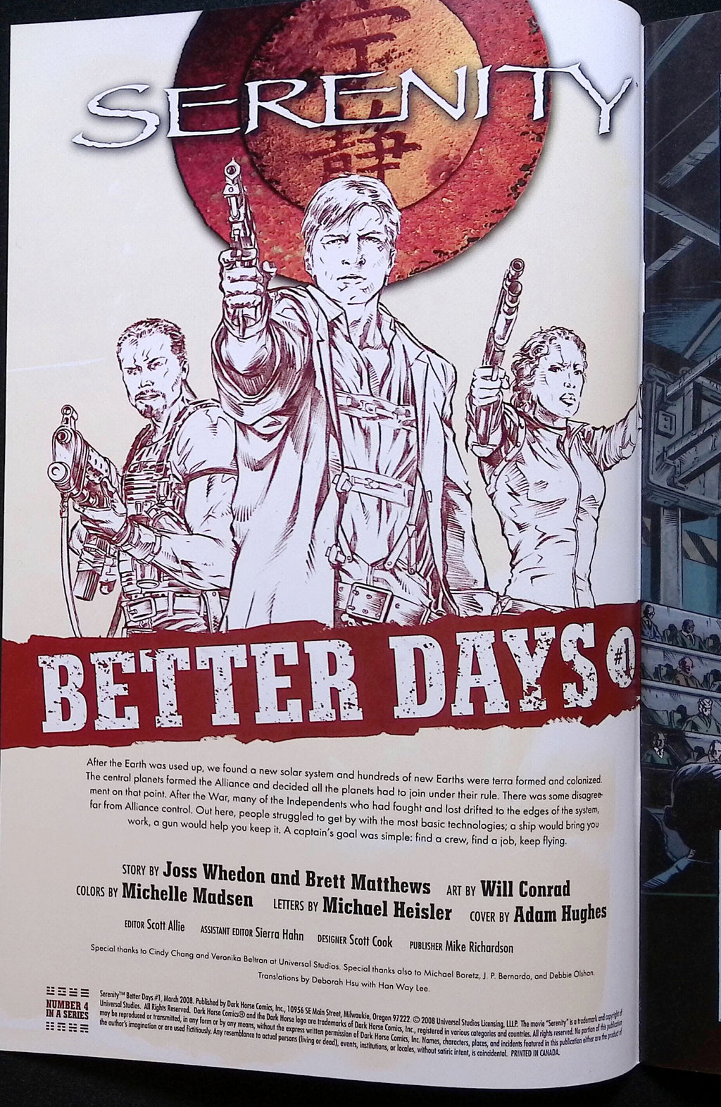 Serenity: Those Left Behind # 1 2005 NM-