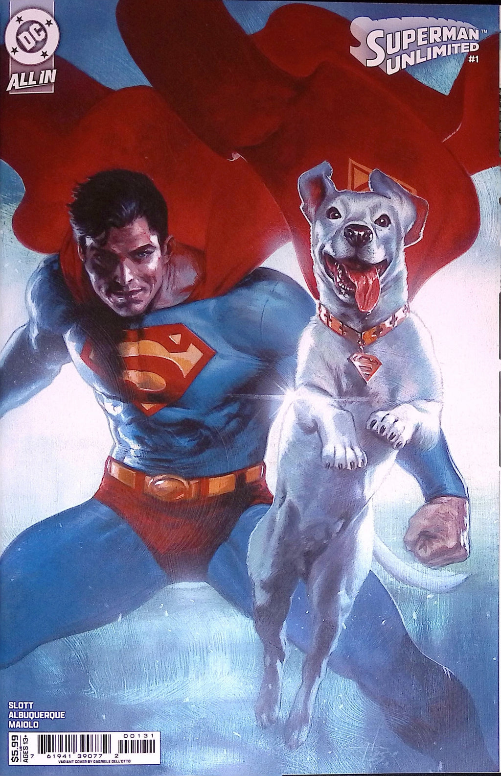 Superman Unlimited # 1 Gabriele Dell'Otto Variant 2025 NM