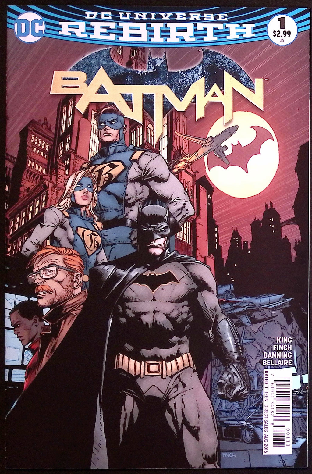 Batman # 1 2016 NM-