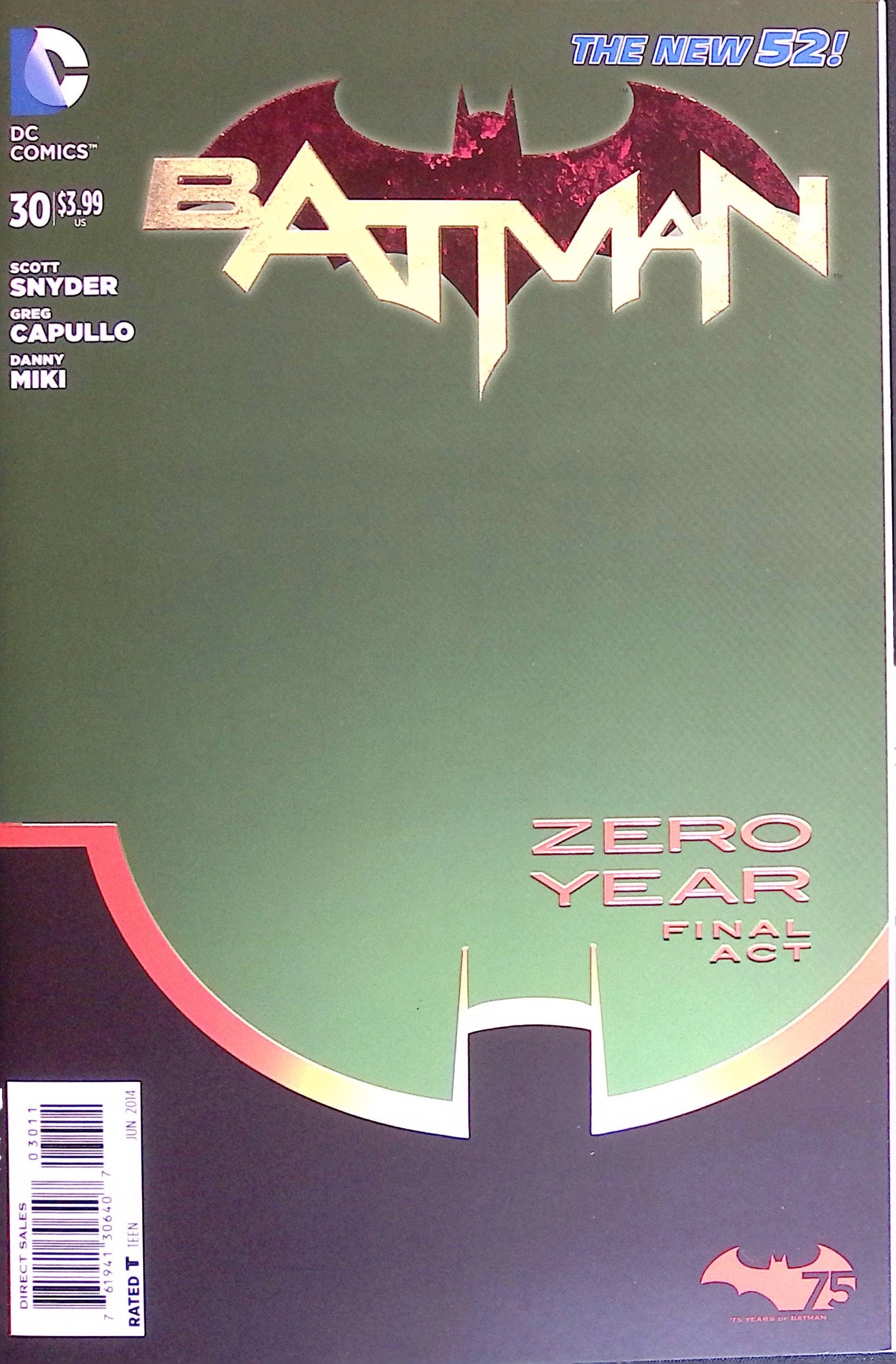 Batman # 30 Cover A First Printing 2014 NM