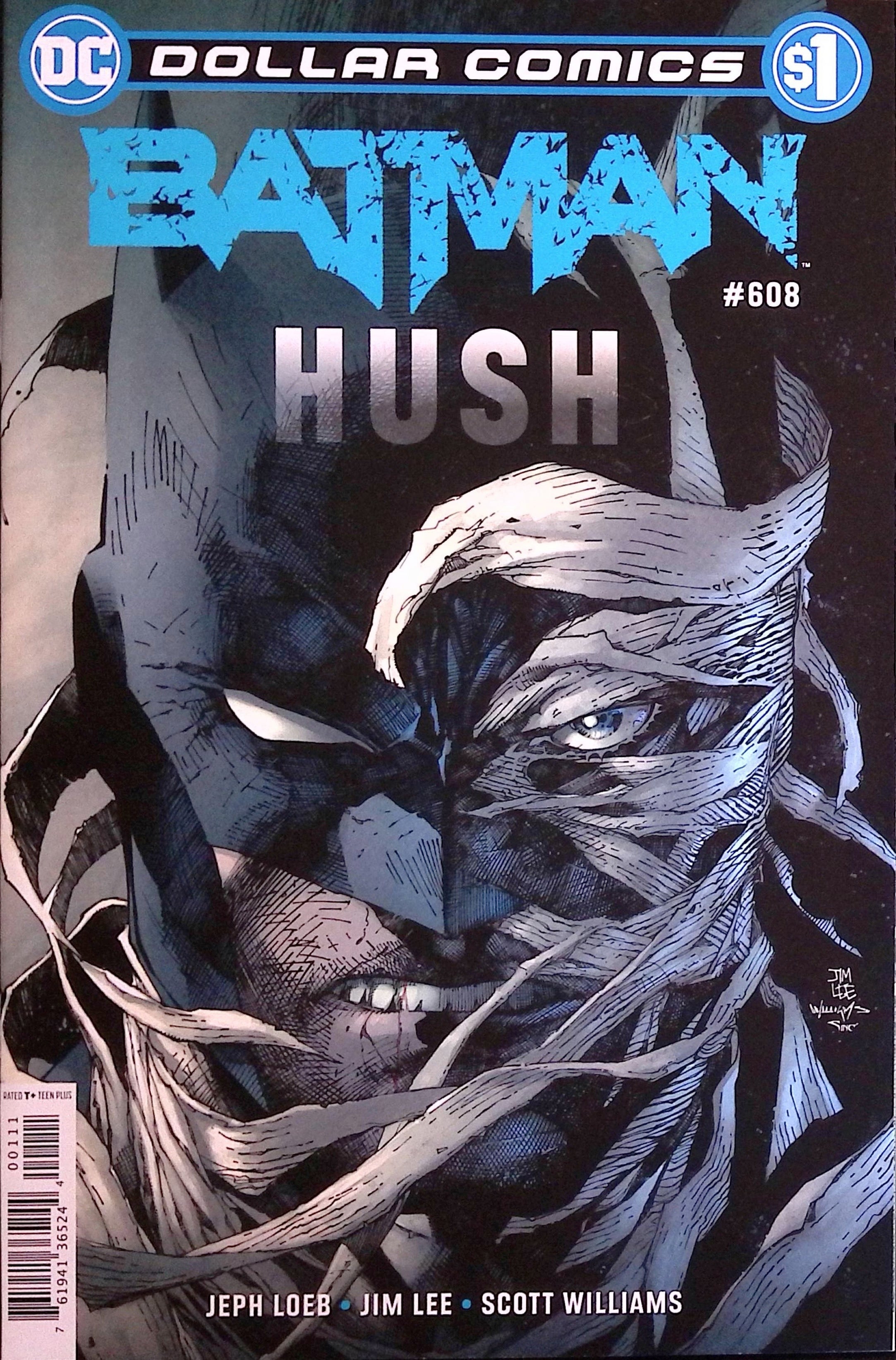 Batman # 608 HUSH Dollar Comics Reprint 2019 NM-