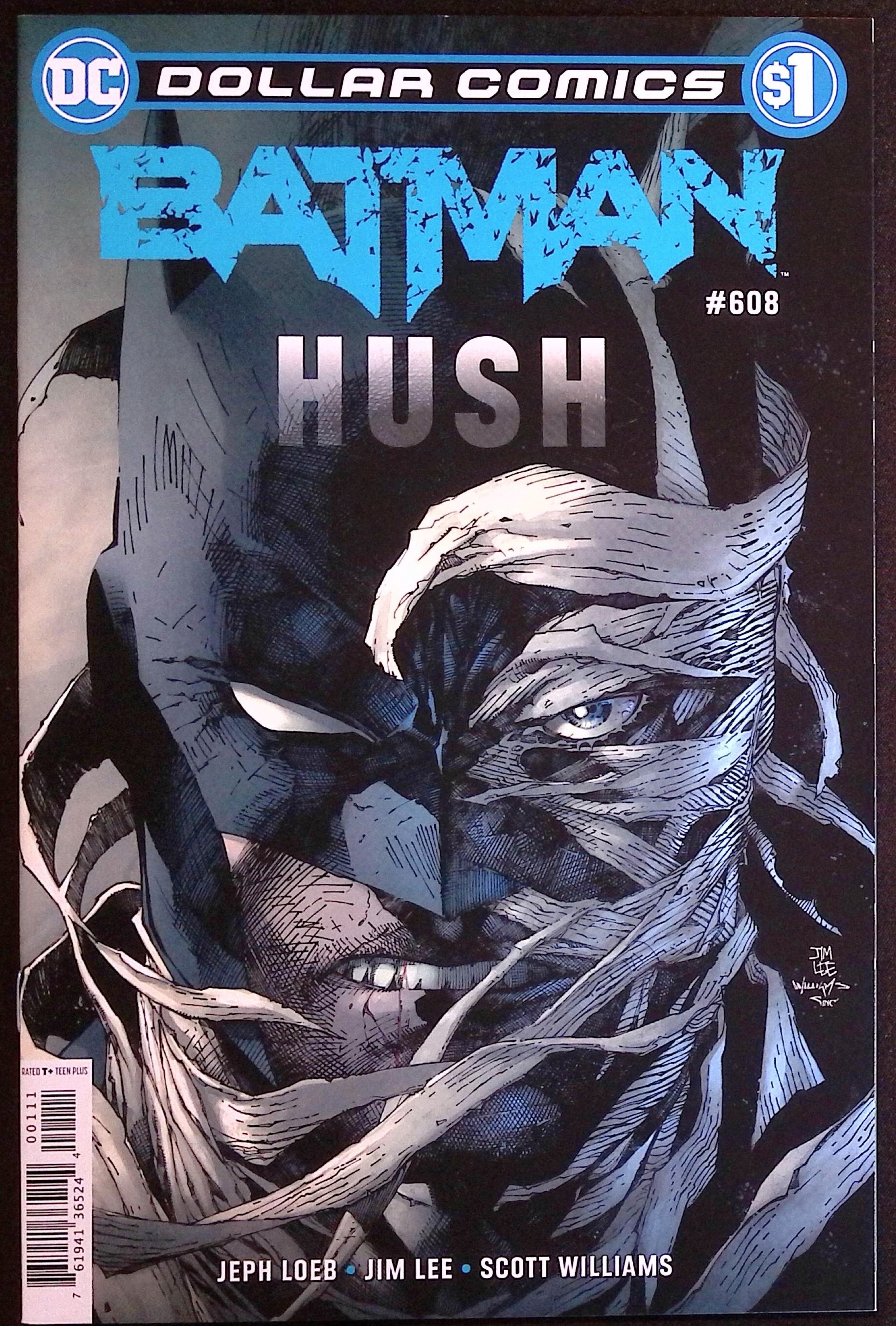 Batman # 608 HUSH Dollar Comics Reprint 2019 NM