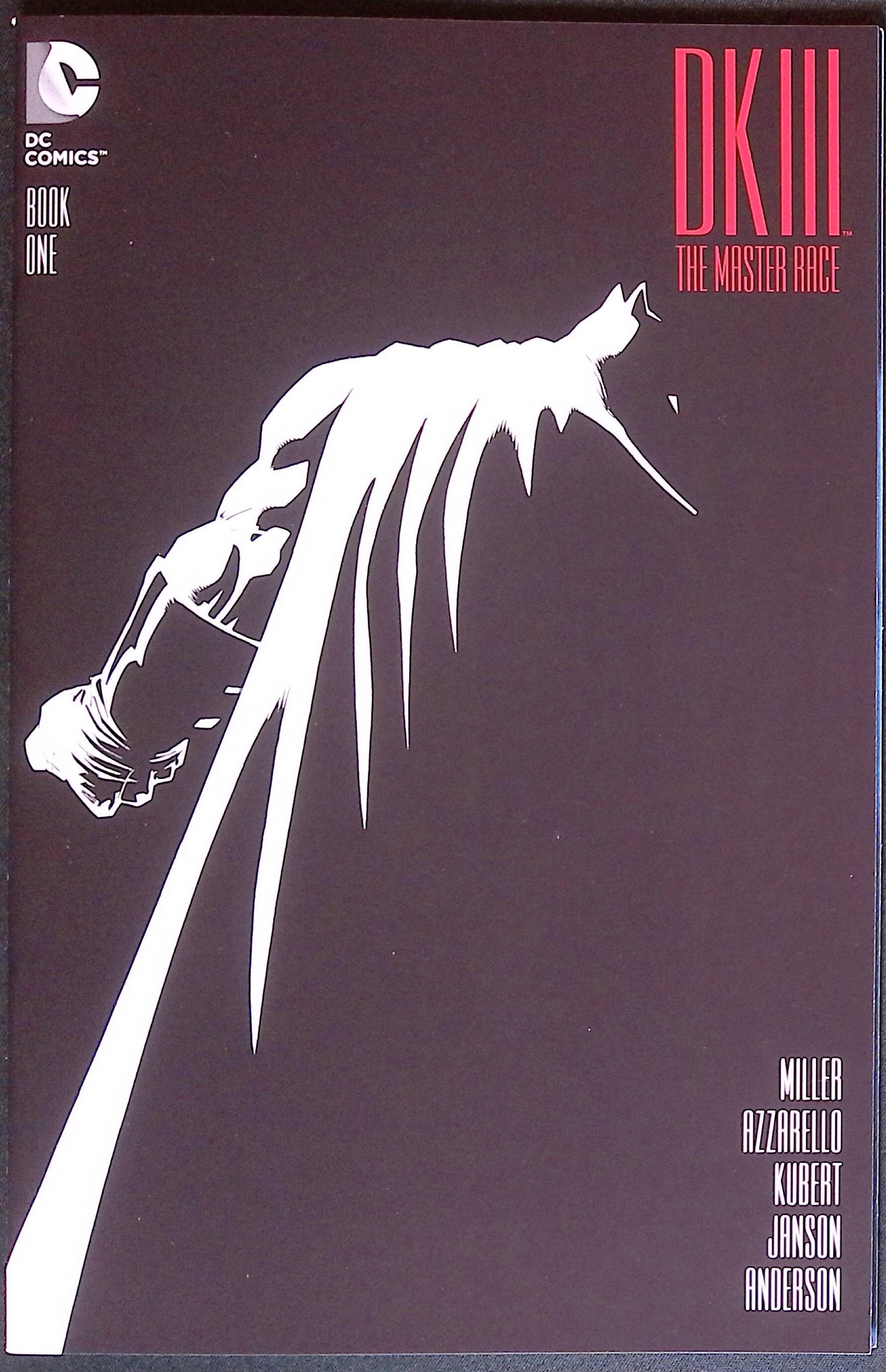 Dark Knight III: The Master Race Book One 2015 NM-