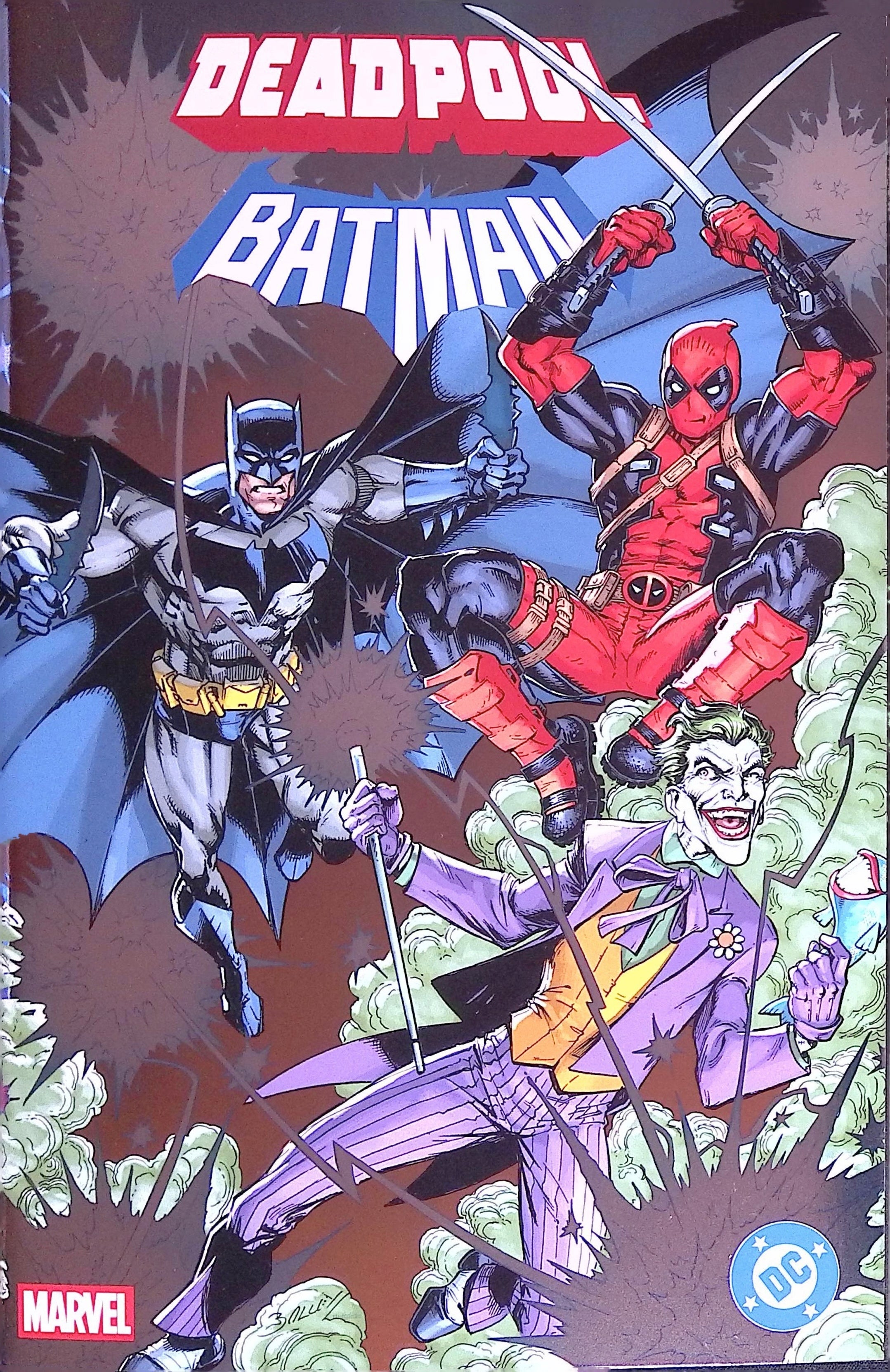 Deadpool/Batman # 1 Foil Variant First Printing 2025 BN