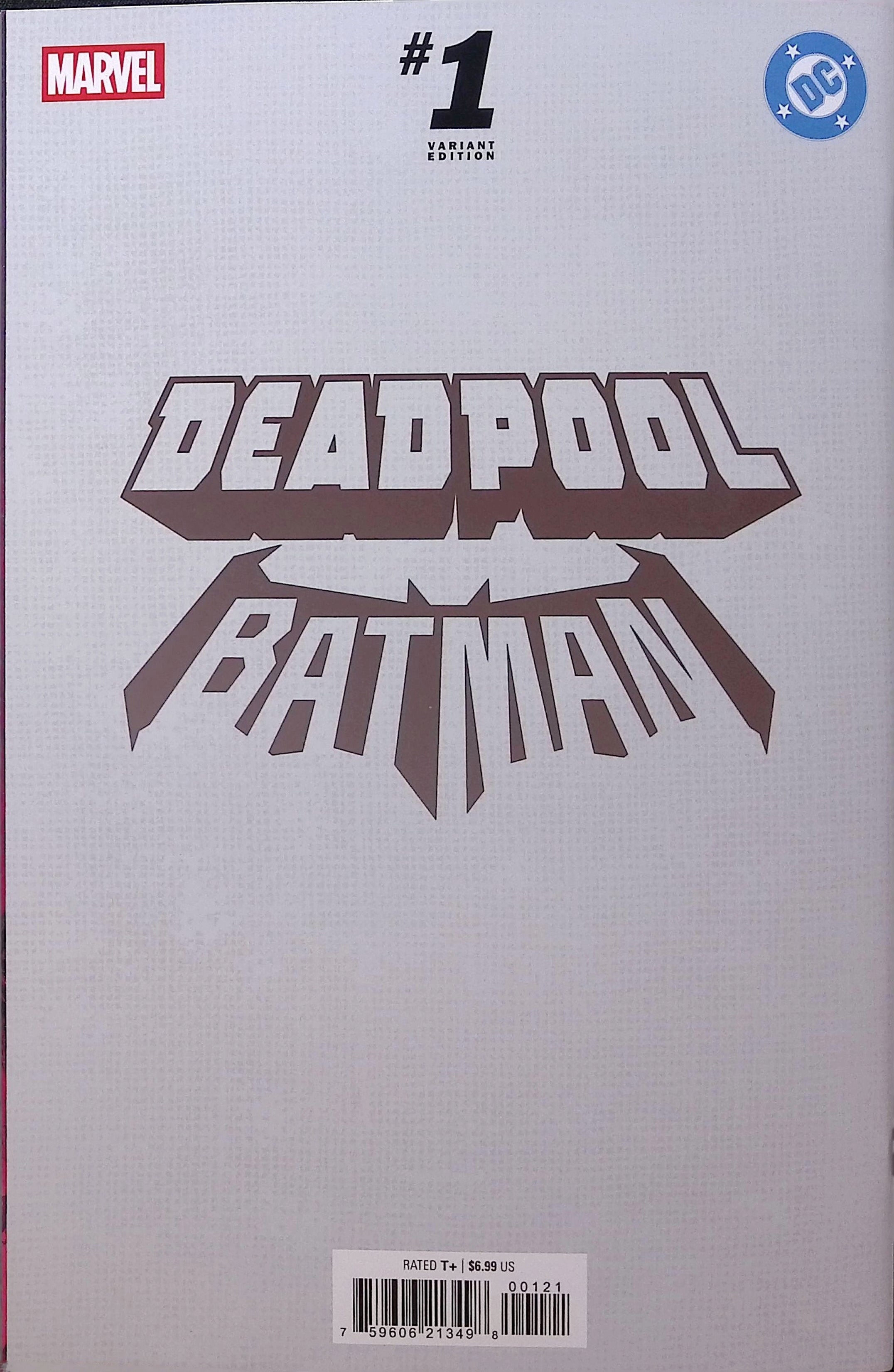 Deadpool/Batman # 1 Foil Variant First Printing 2025 BN