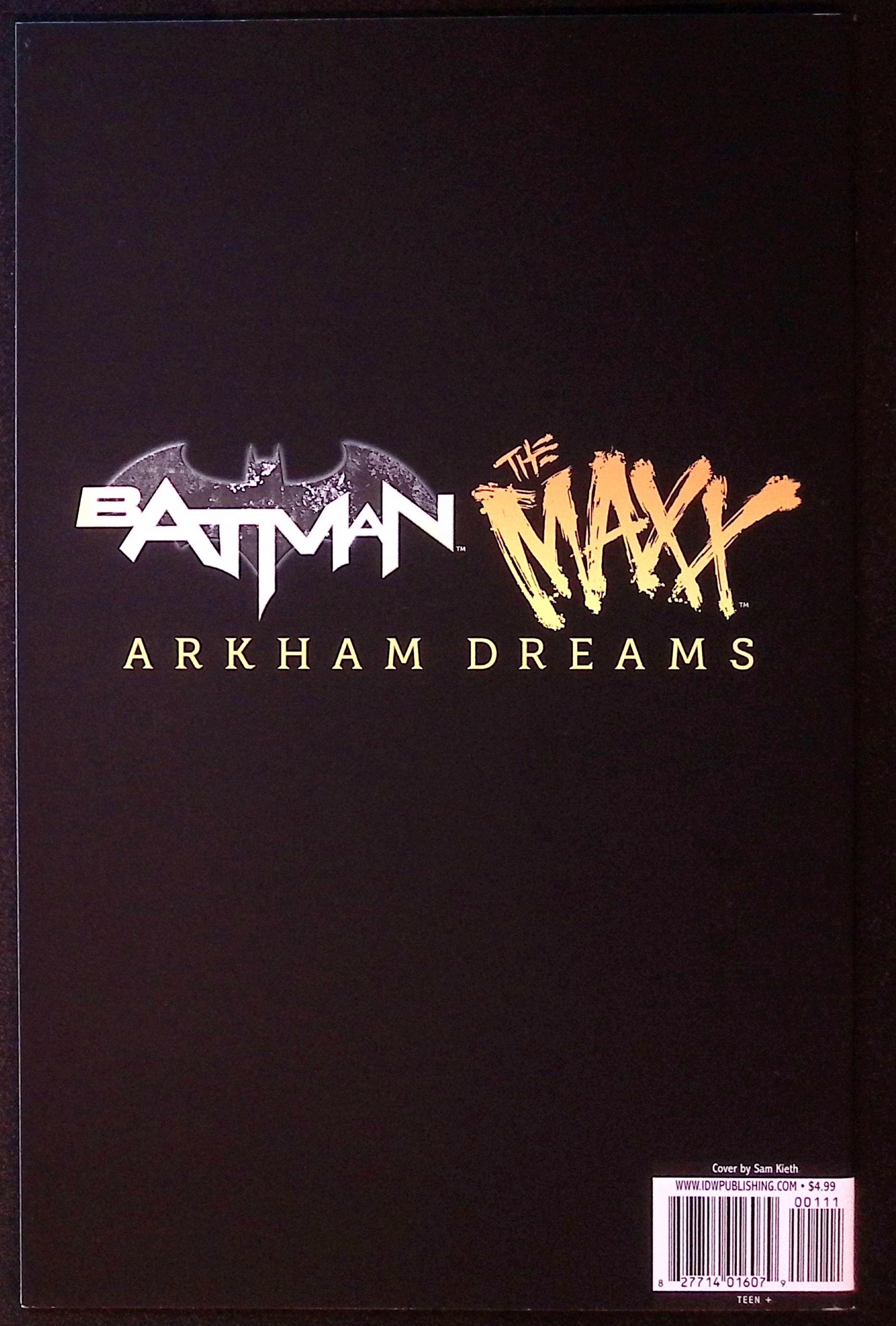 Batman/The Maxx: Arkham Dreams # 1 2018 VF/NM