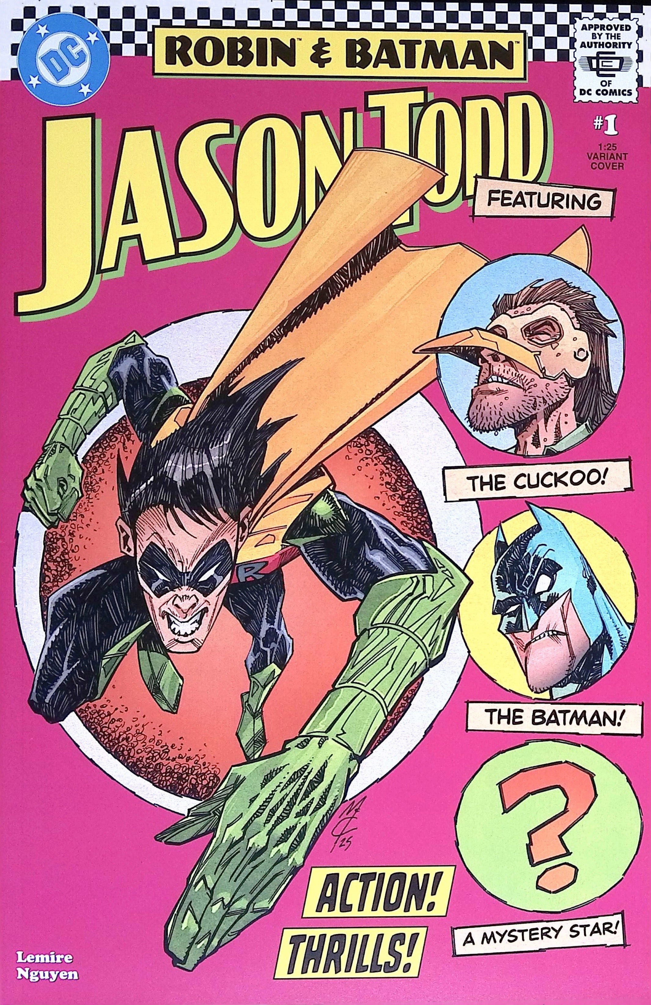 Robin & Batman: Jason Todd # 1 1:25 Variant 2025 VF