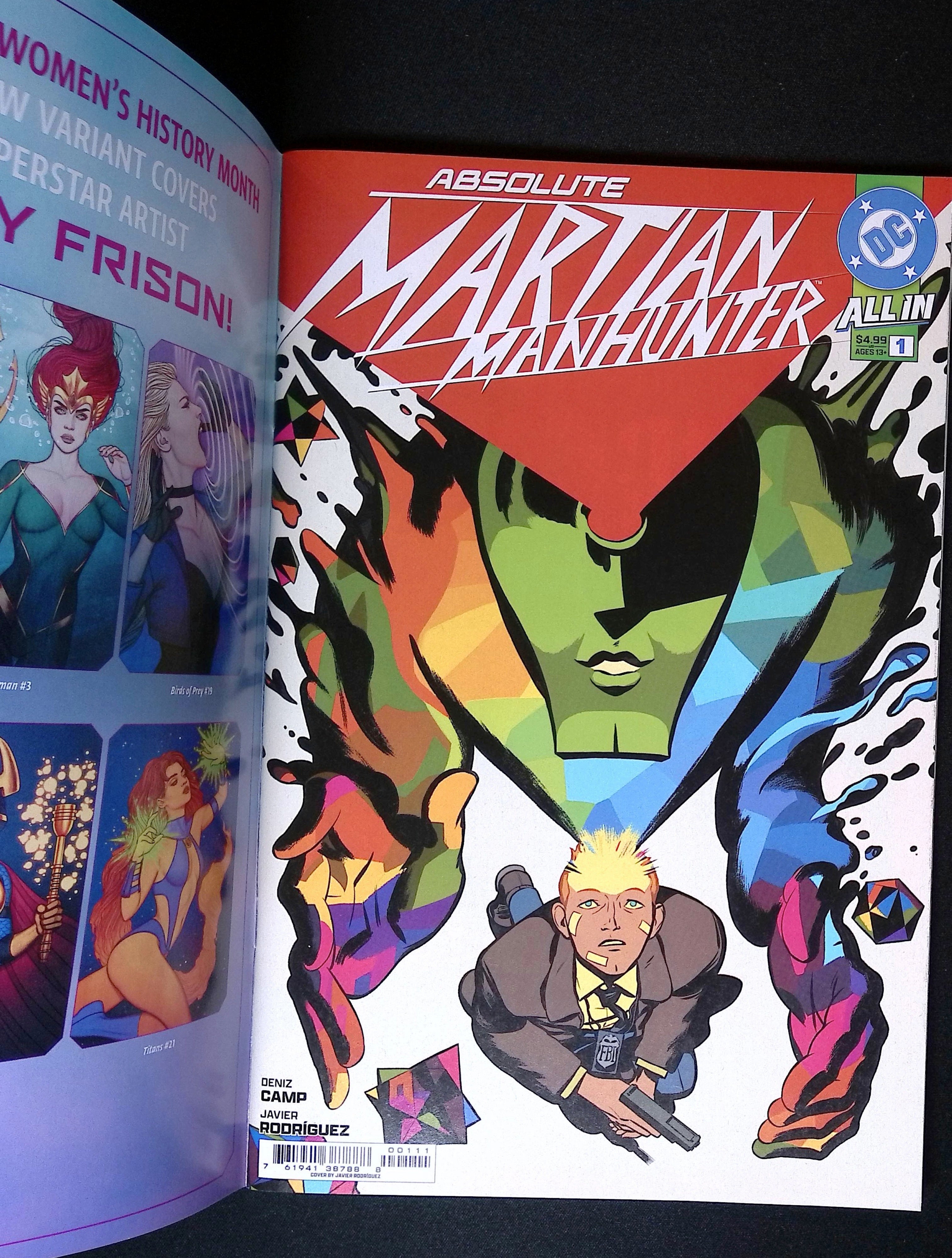 Absolute Martian Manhunter # 1 Foil Variant First Printing 2025 NM-