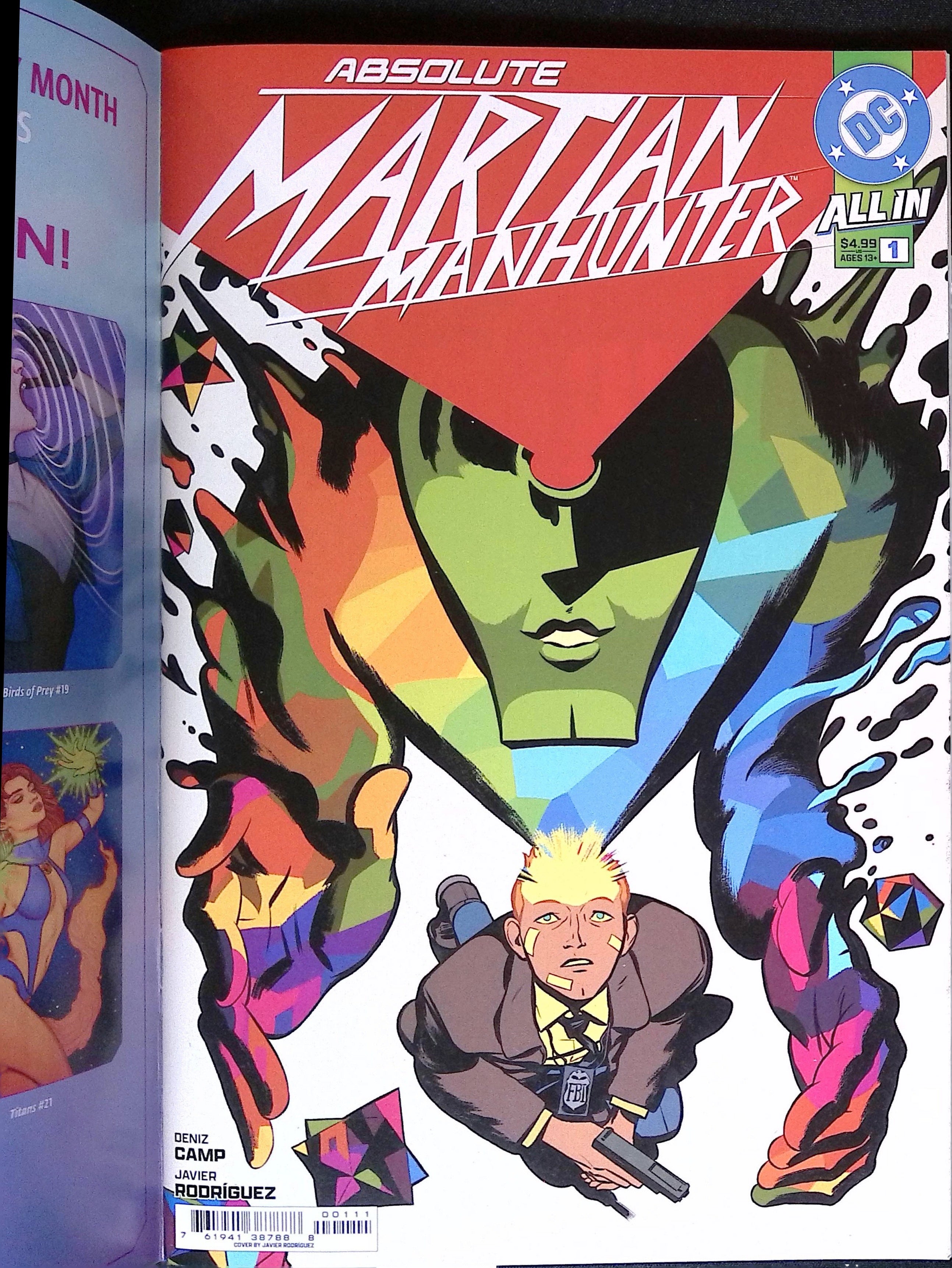 Absolute Martian Manhunter # 1 Foil Variant First Printing 2025 VF/NM