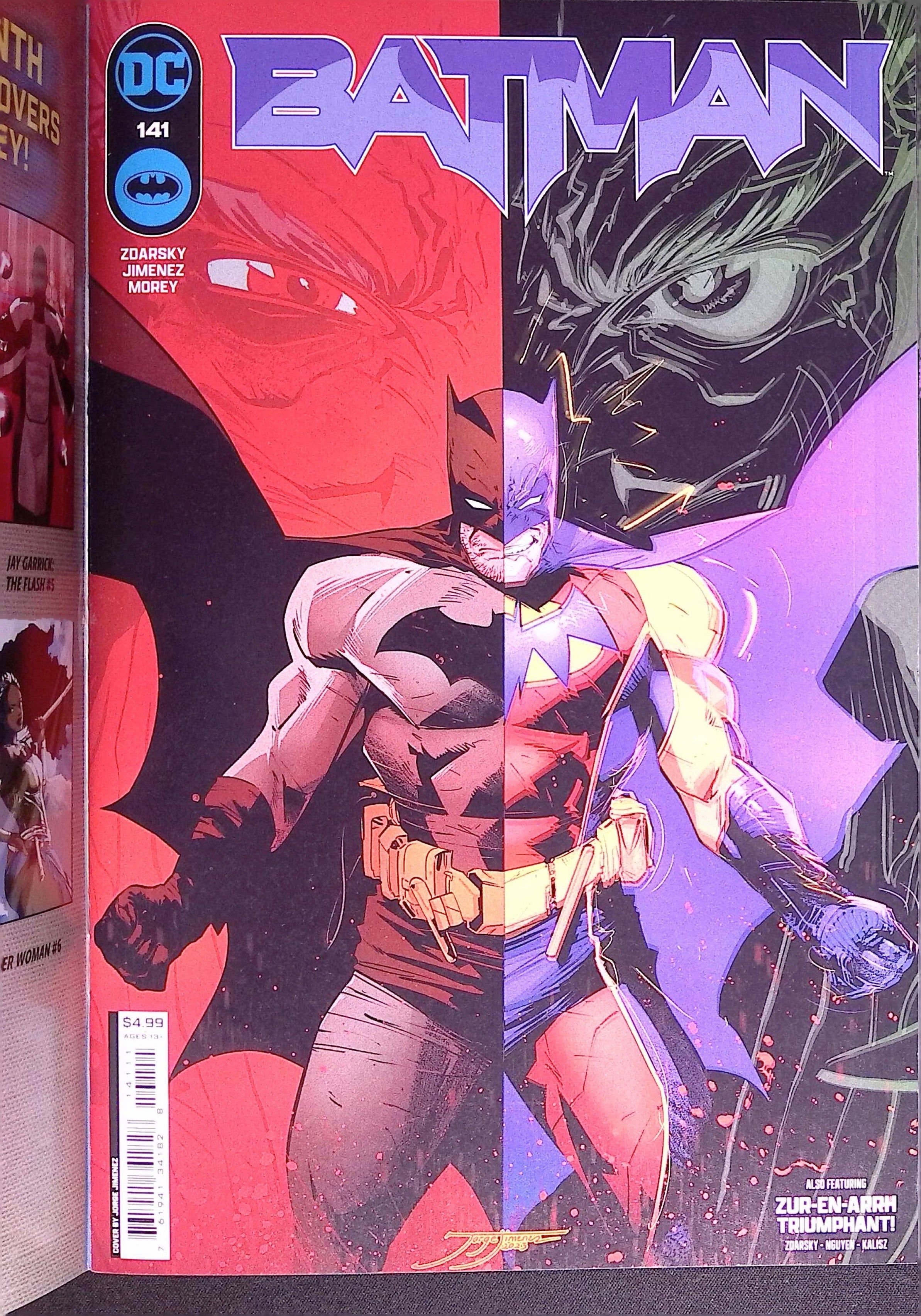 Batman # 141 Glitch Foil Variant 2024 NM-