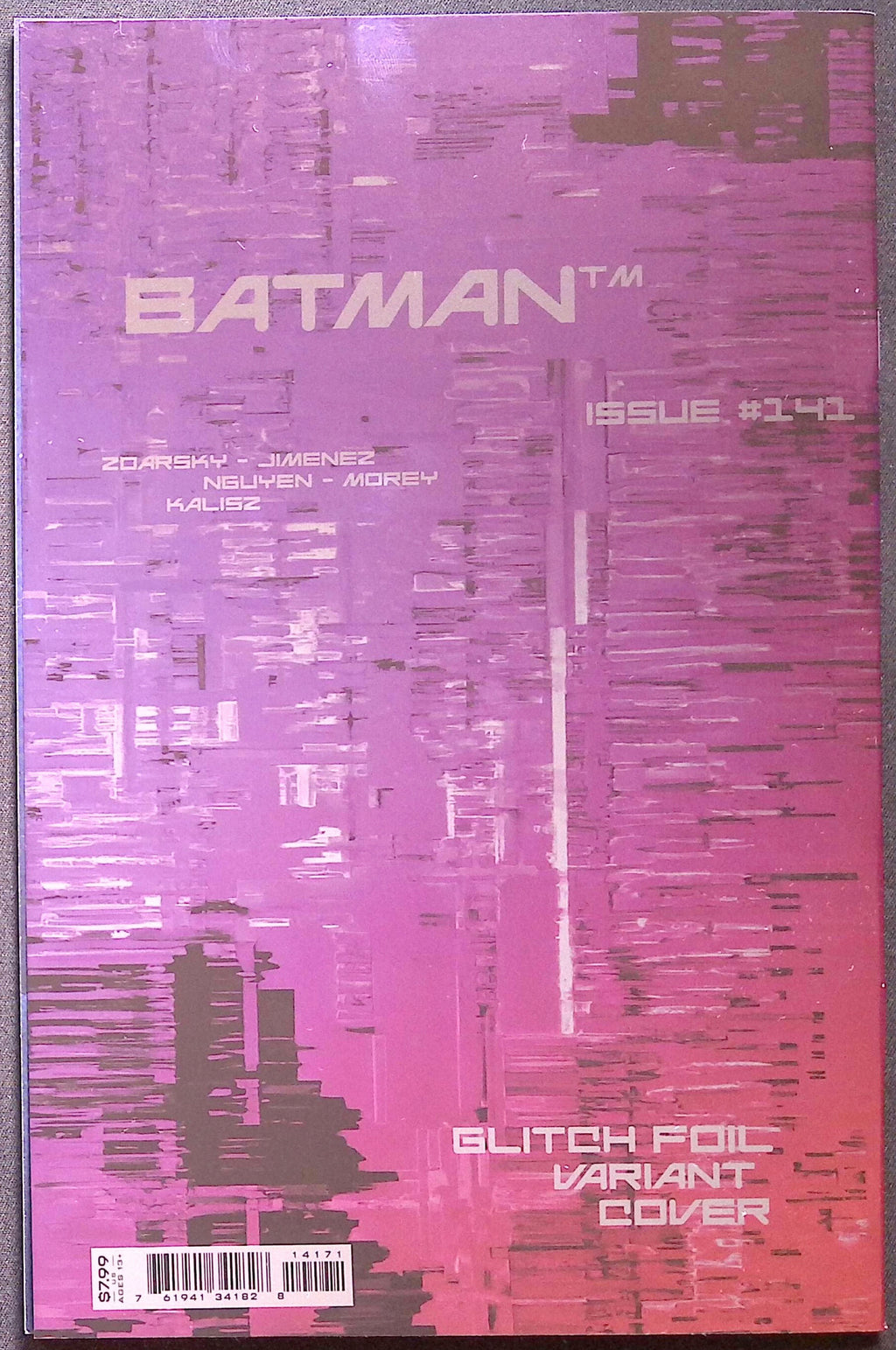 Batman # 141 Glitch Foil Variant 2024 NM-