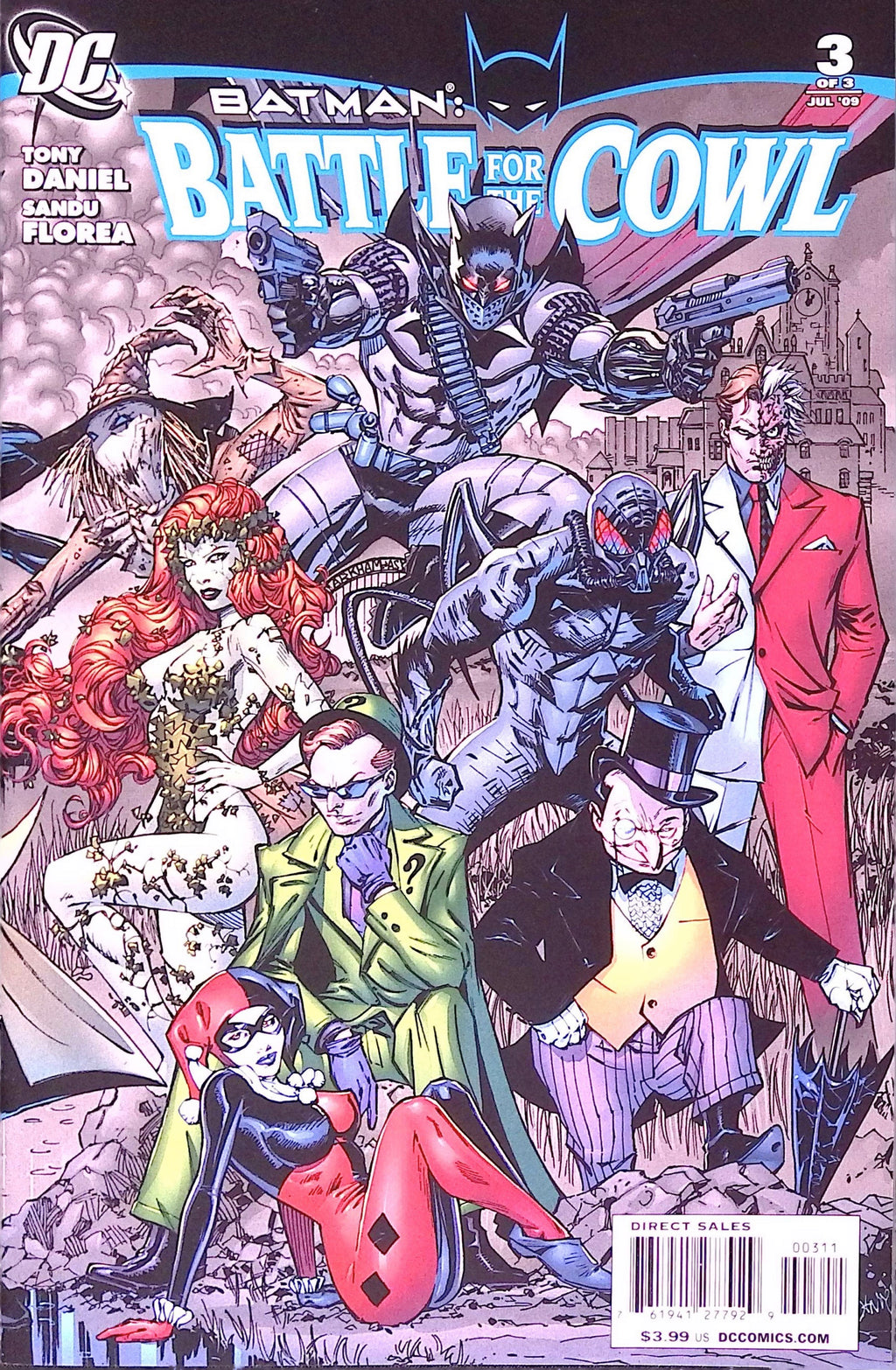 Batman: Battle for the Cowl # 3 2009 NM-