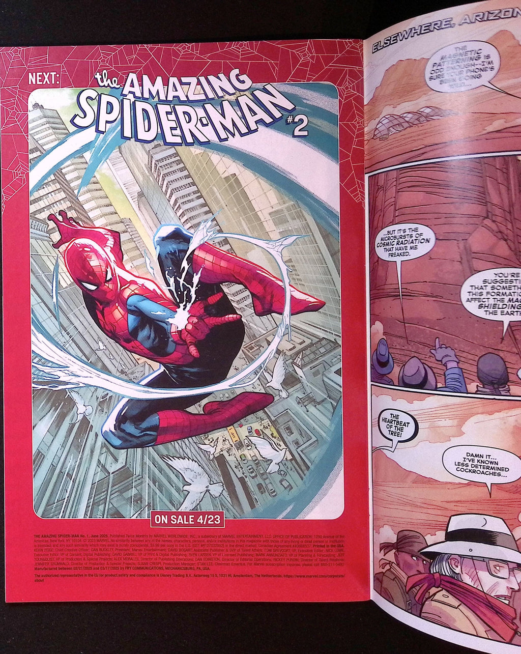 The Amazing Spider-Man # 1 2025 NM