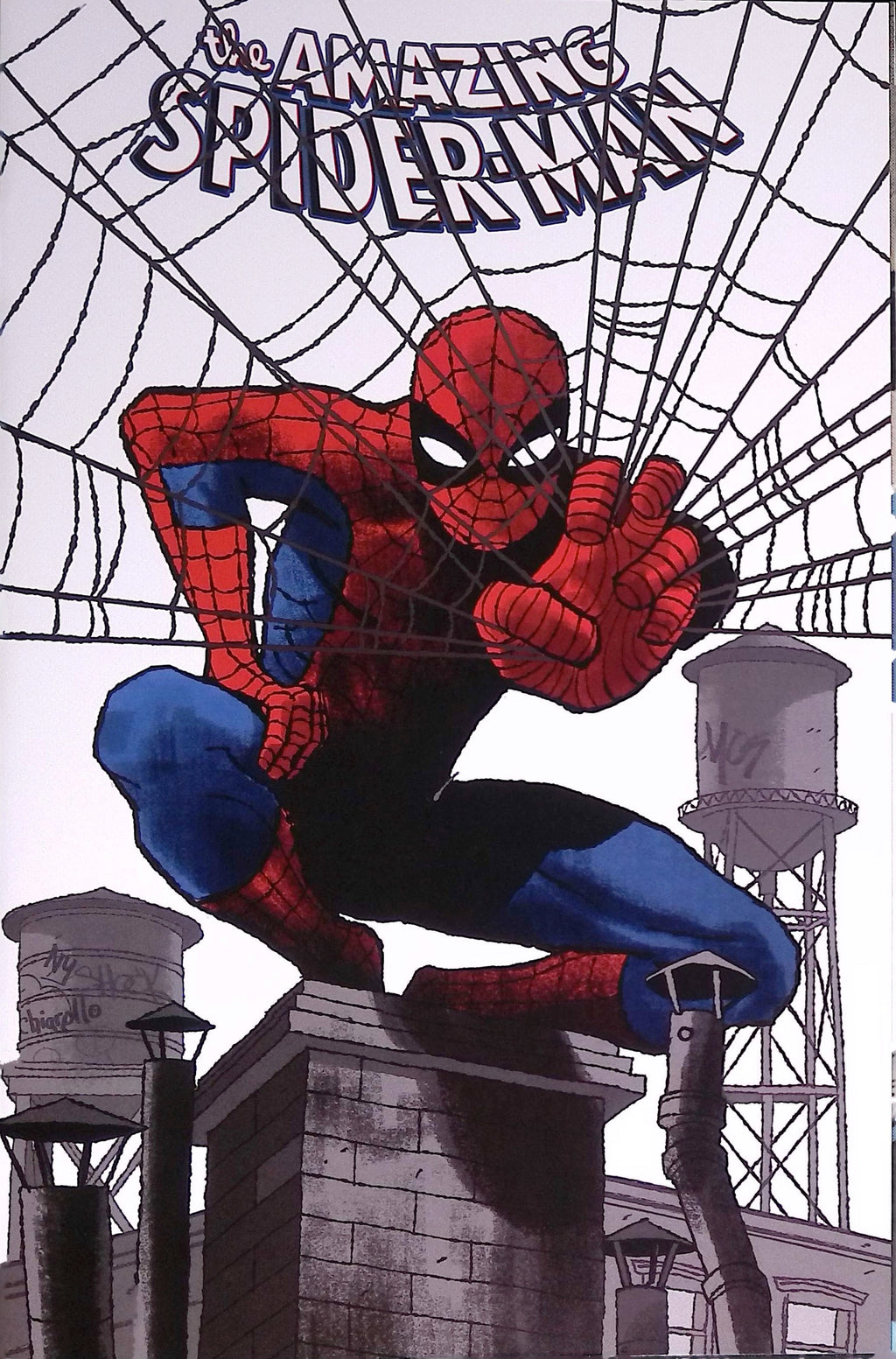 The Amazing Spider-Man # 1 Mark Chiarello Foil Variant 2025 NM