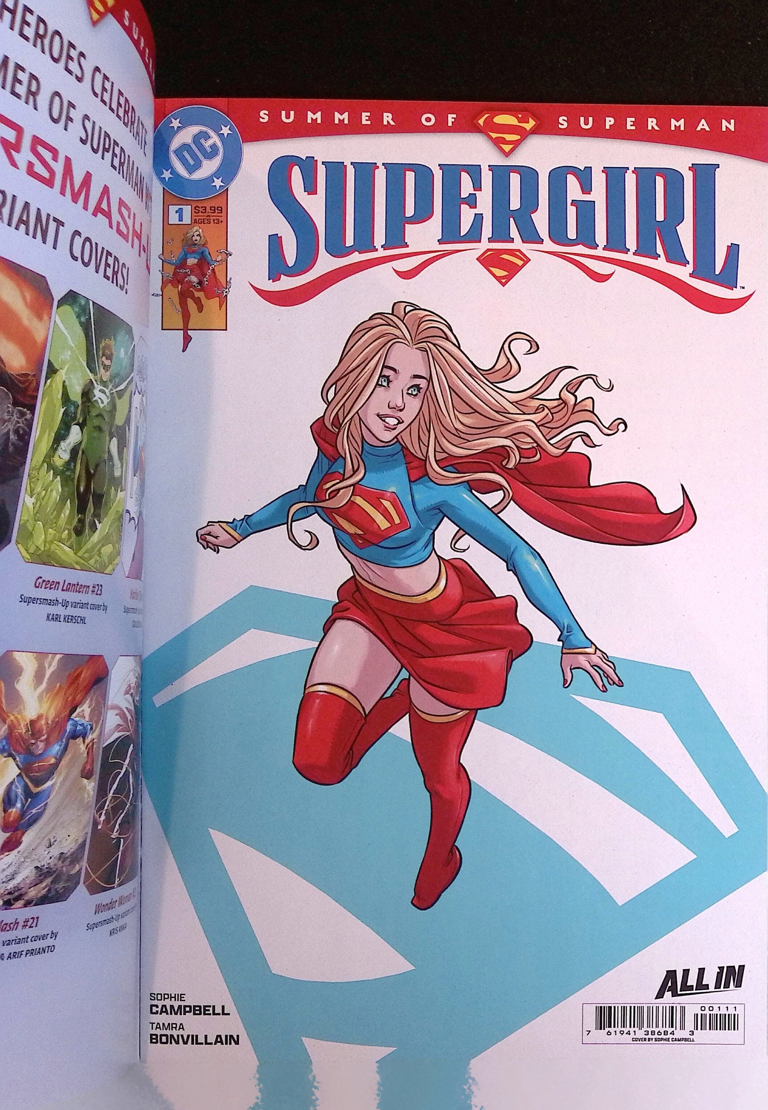 Supergirl # 1 Stanley "Artgerm" Lau Variant 2025 NM