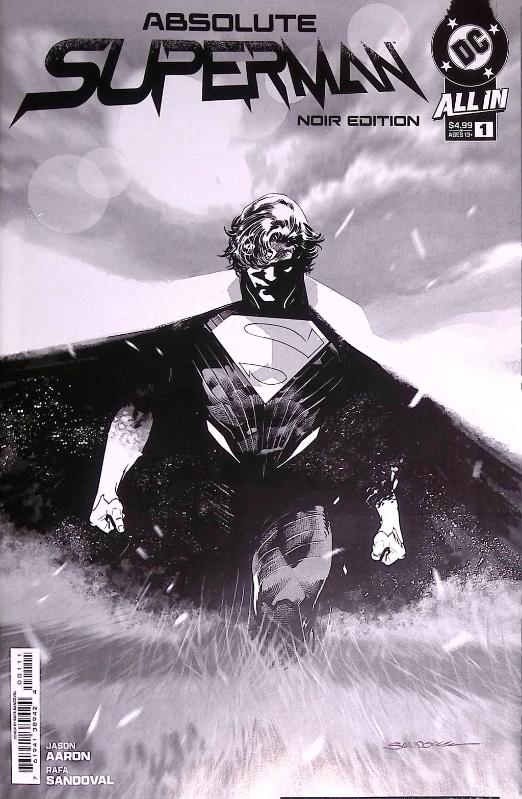 Absolute Superman # 1 Noir Edition 2025 NM