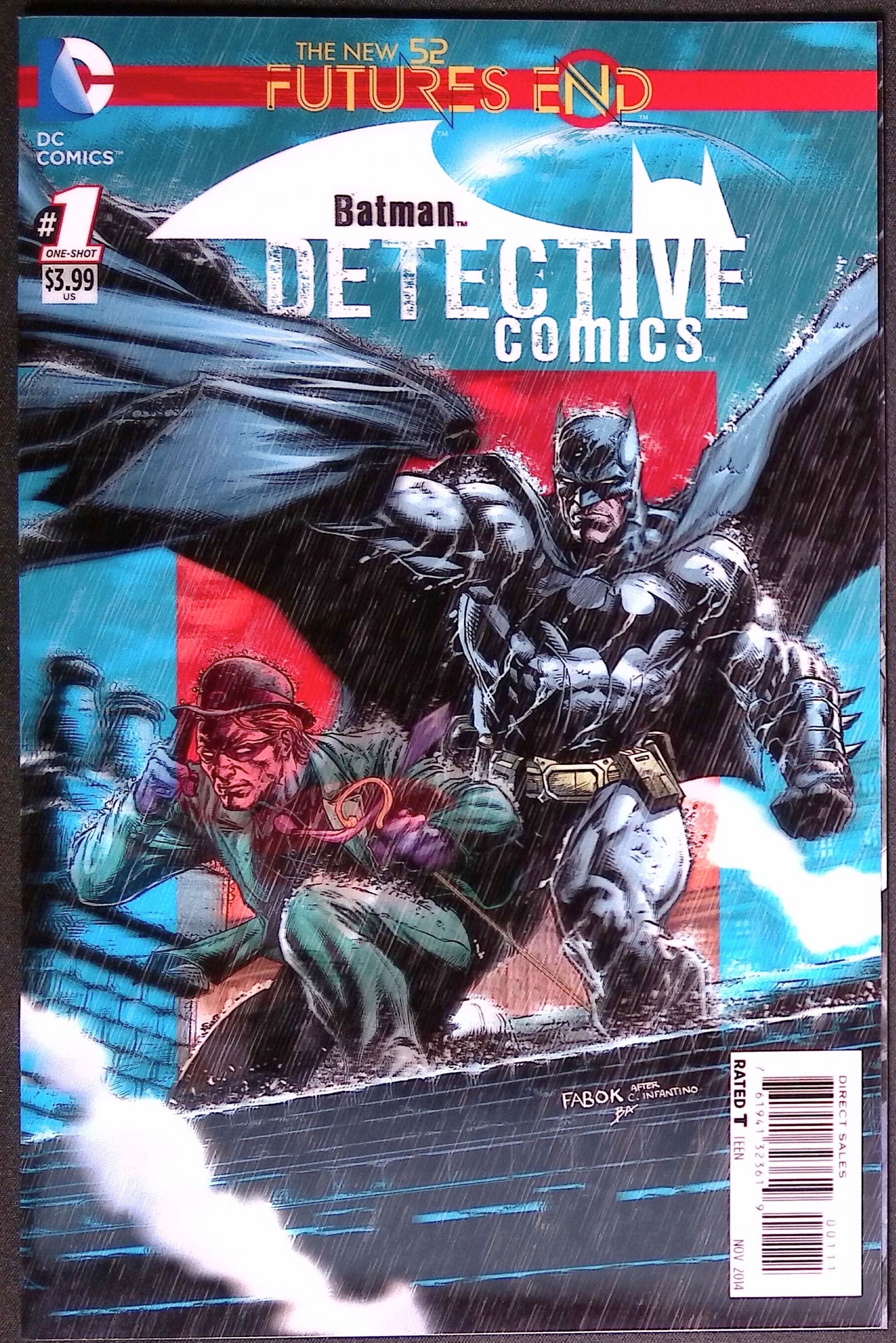 Batman Detective Comics: Futures End # 1 3D Lenticular Cover 2014 NM