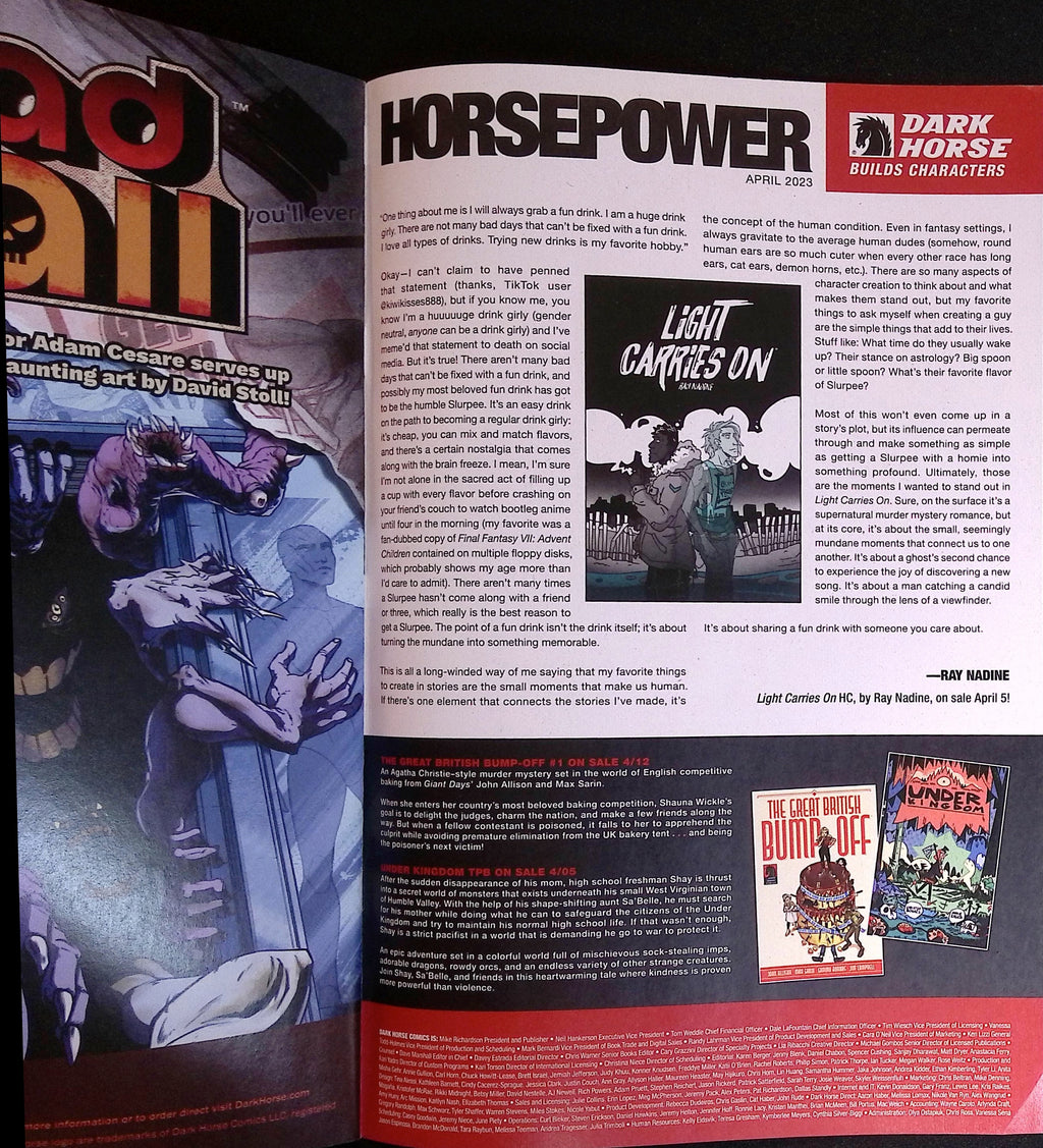 All Eight Eyes # 1 2023 VF/NM