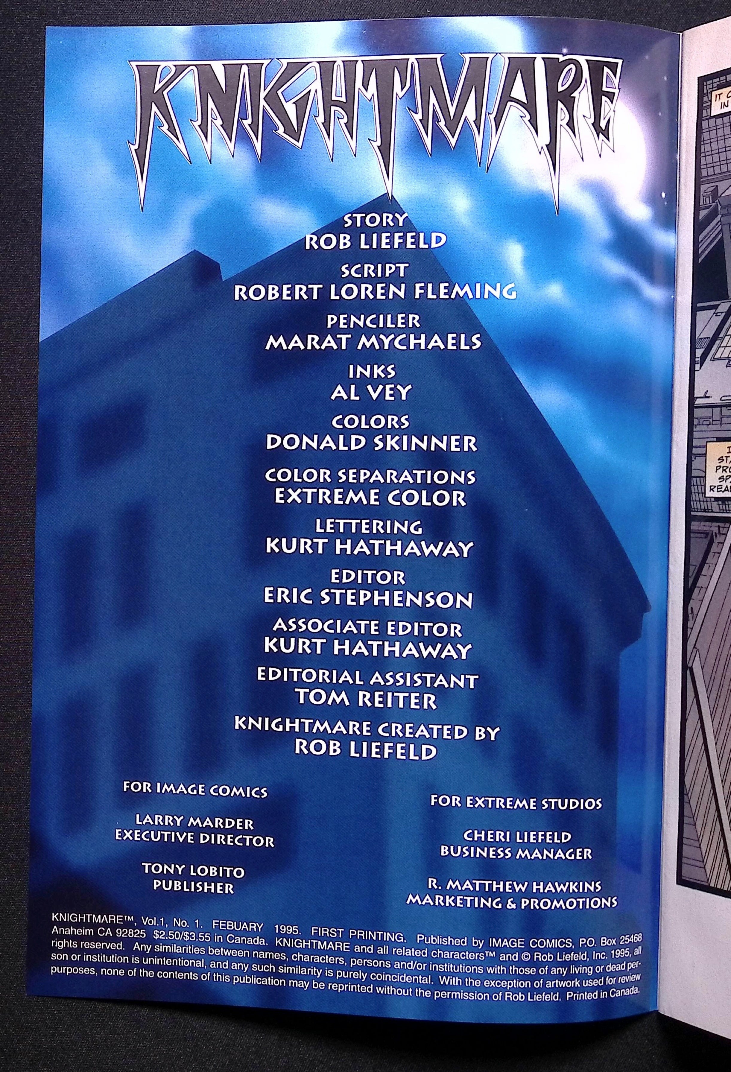 Knightmare # 1 1995 VF/NM