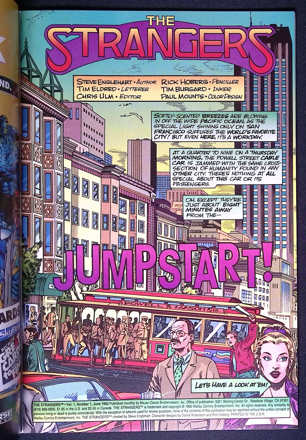 The Strangers # 1 1993 NM-