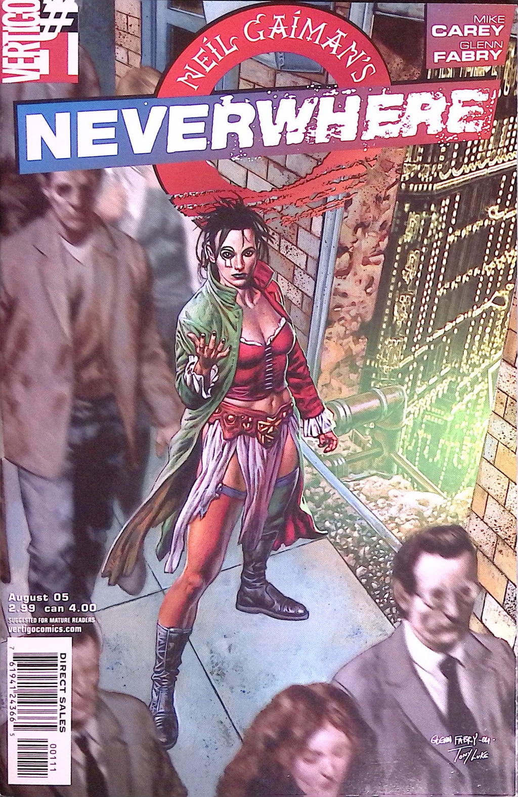 Neil Gaiman's Neverwhere # 1 2005 NM-
