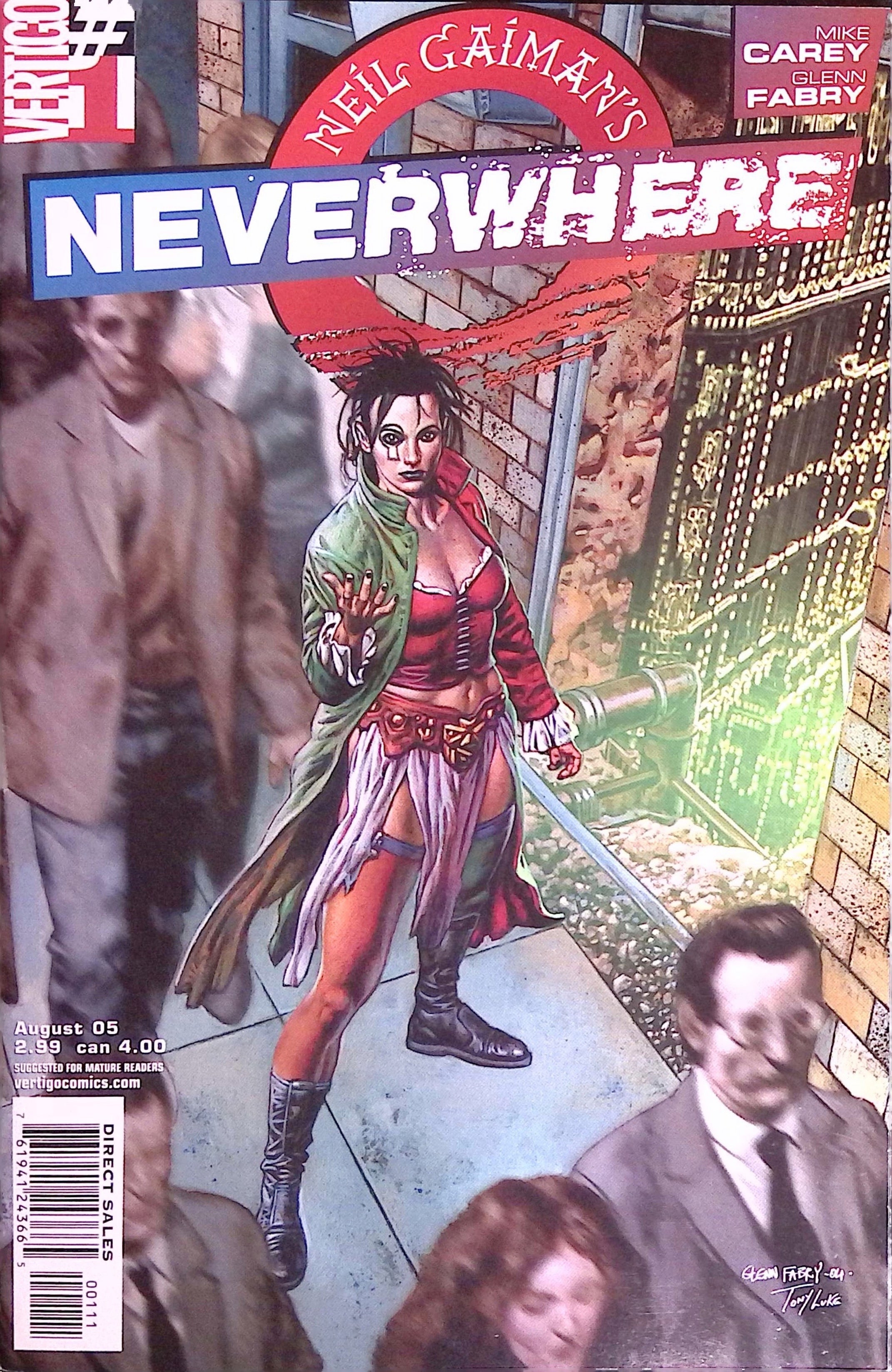 Neil Gaiman's Neverwhere # 1 2005 NM-
