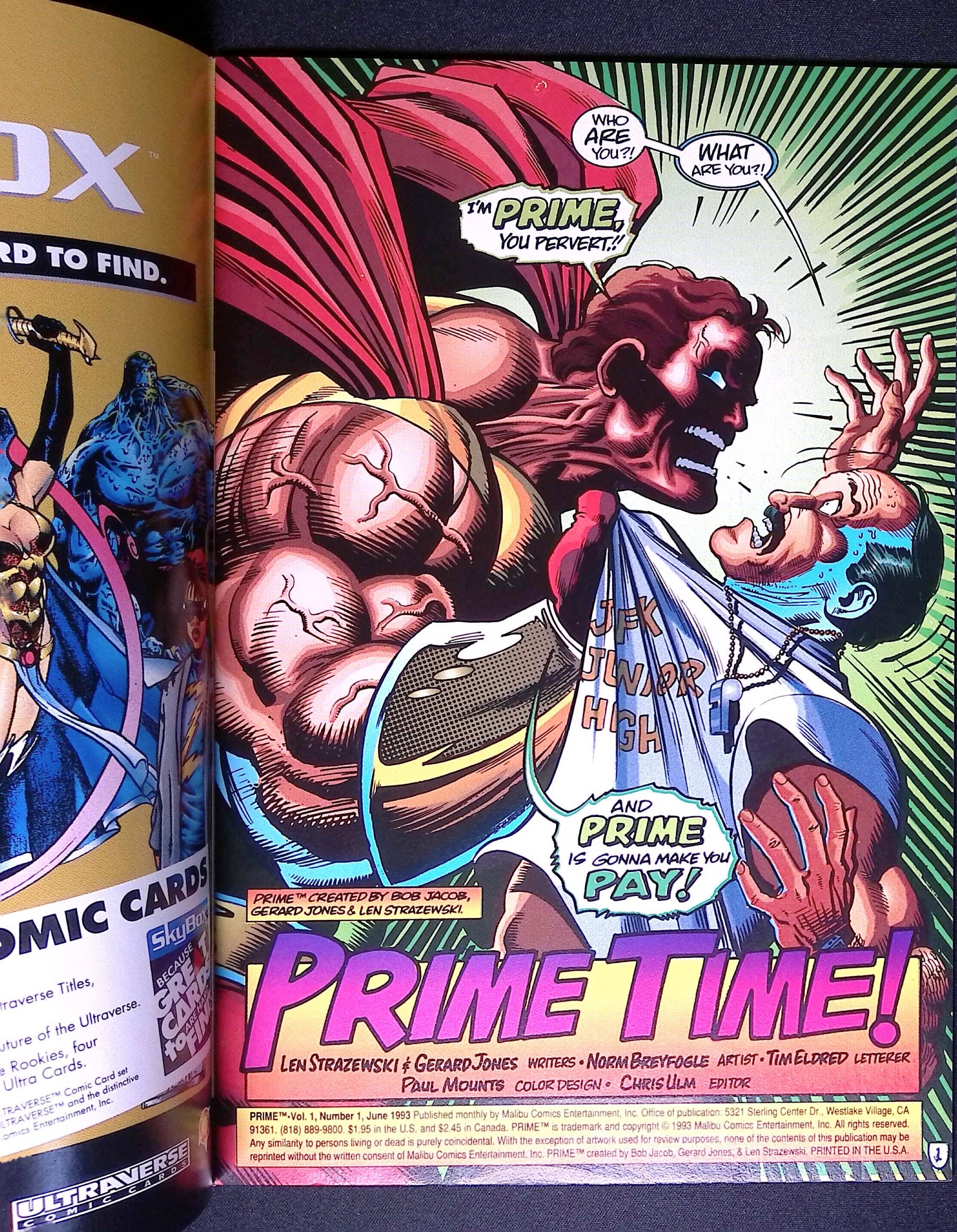 Prime # 1 1993 NM-