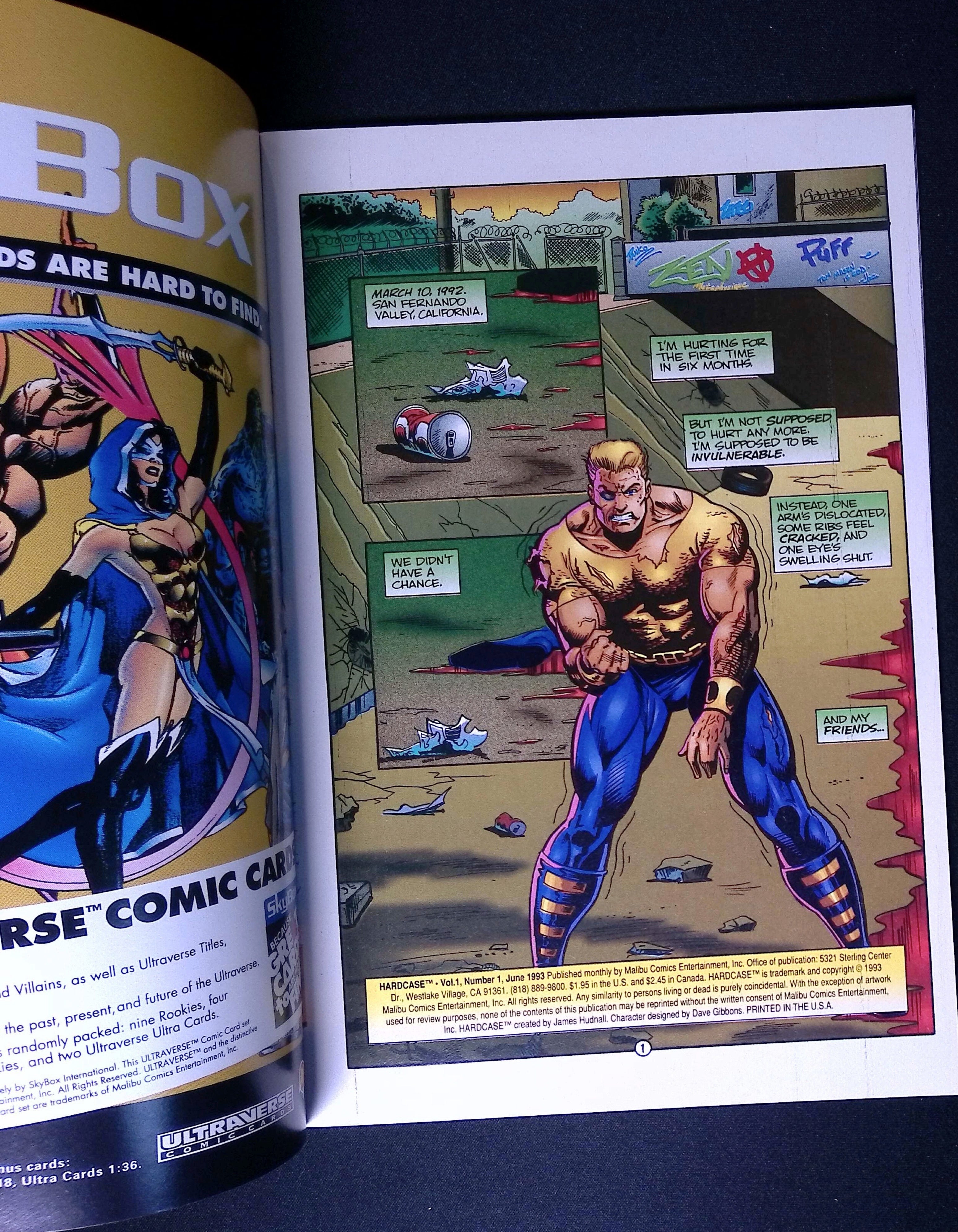 Hardcase # 1 1993 NM