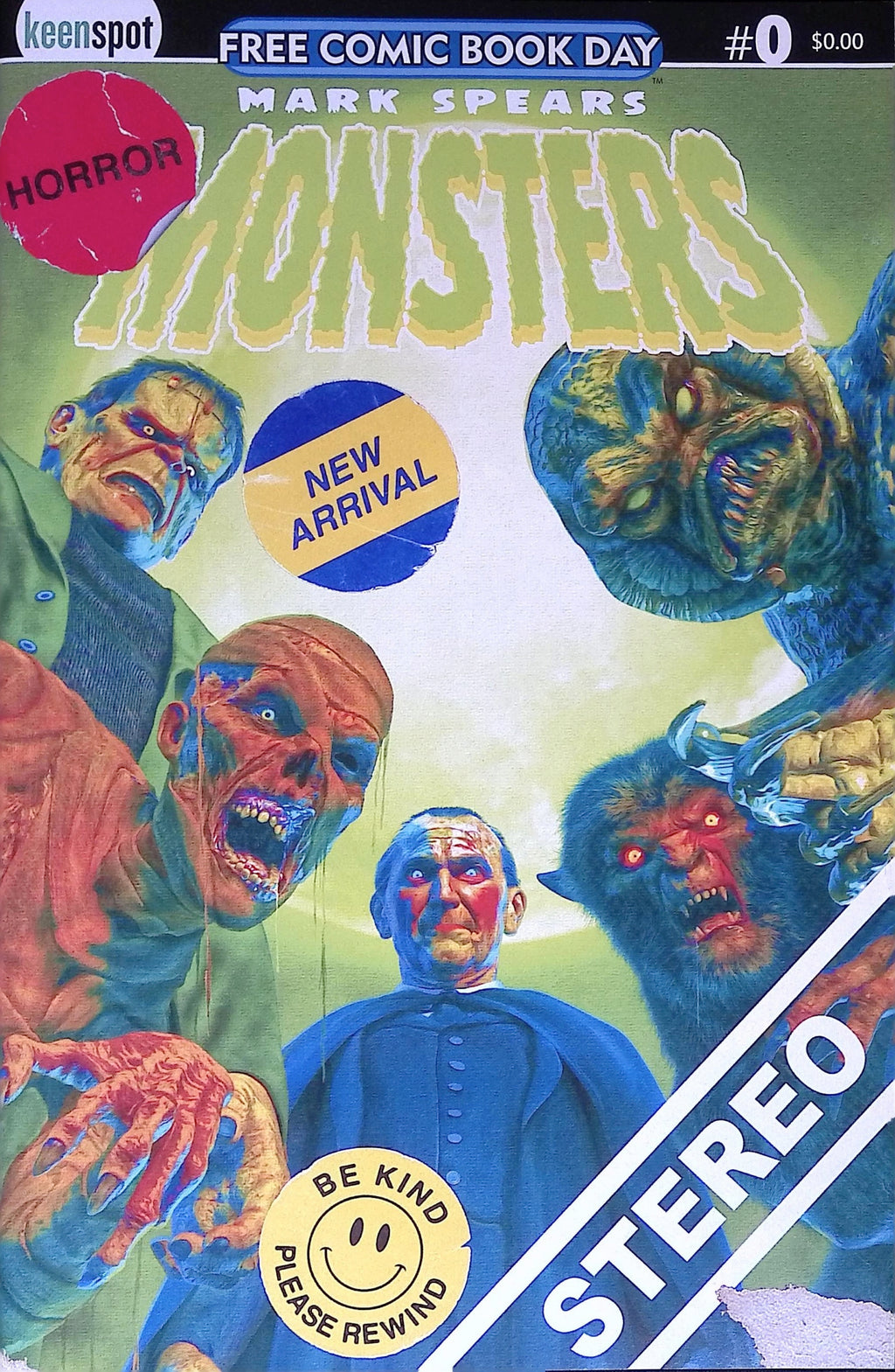 Mark Spears Monsters # 0 2025 NM