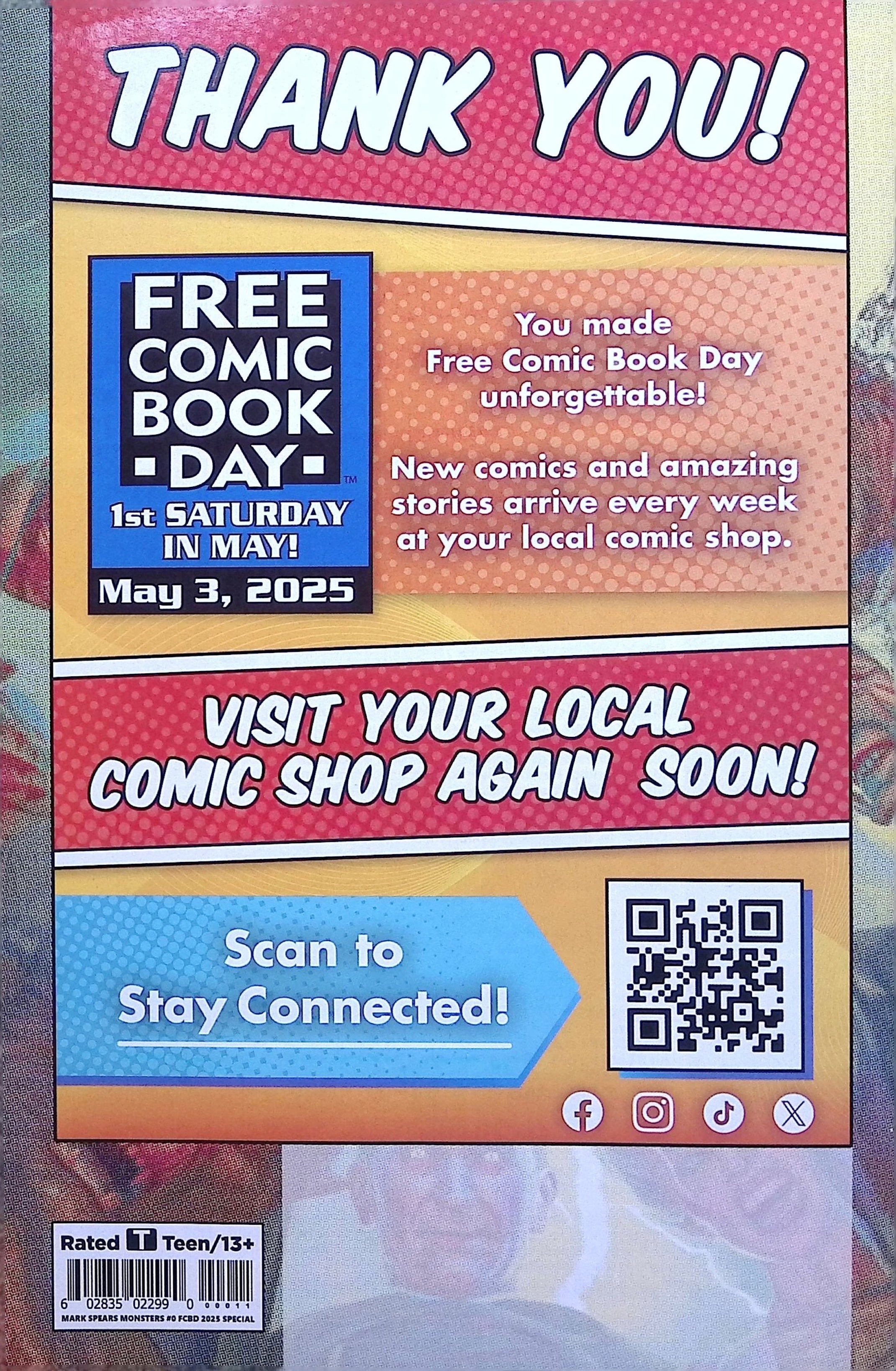 Mark Spears Monsters # 0 2025 NM