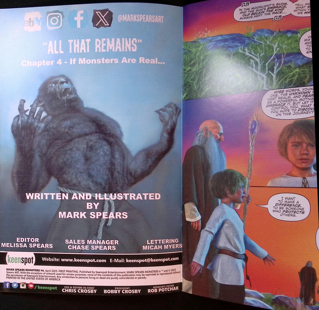 Mark Spears Monsters # 4 Cover E 2025 NM