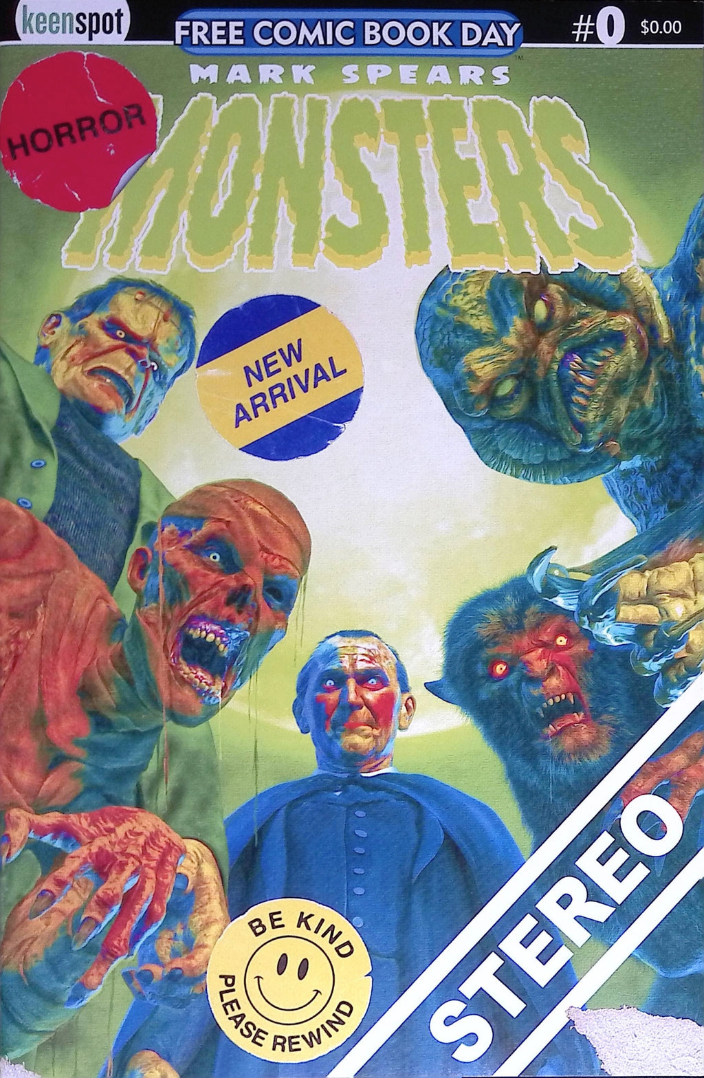 Mark Spears Monsters # 0 2025 NM