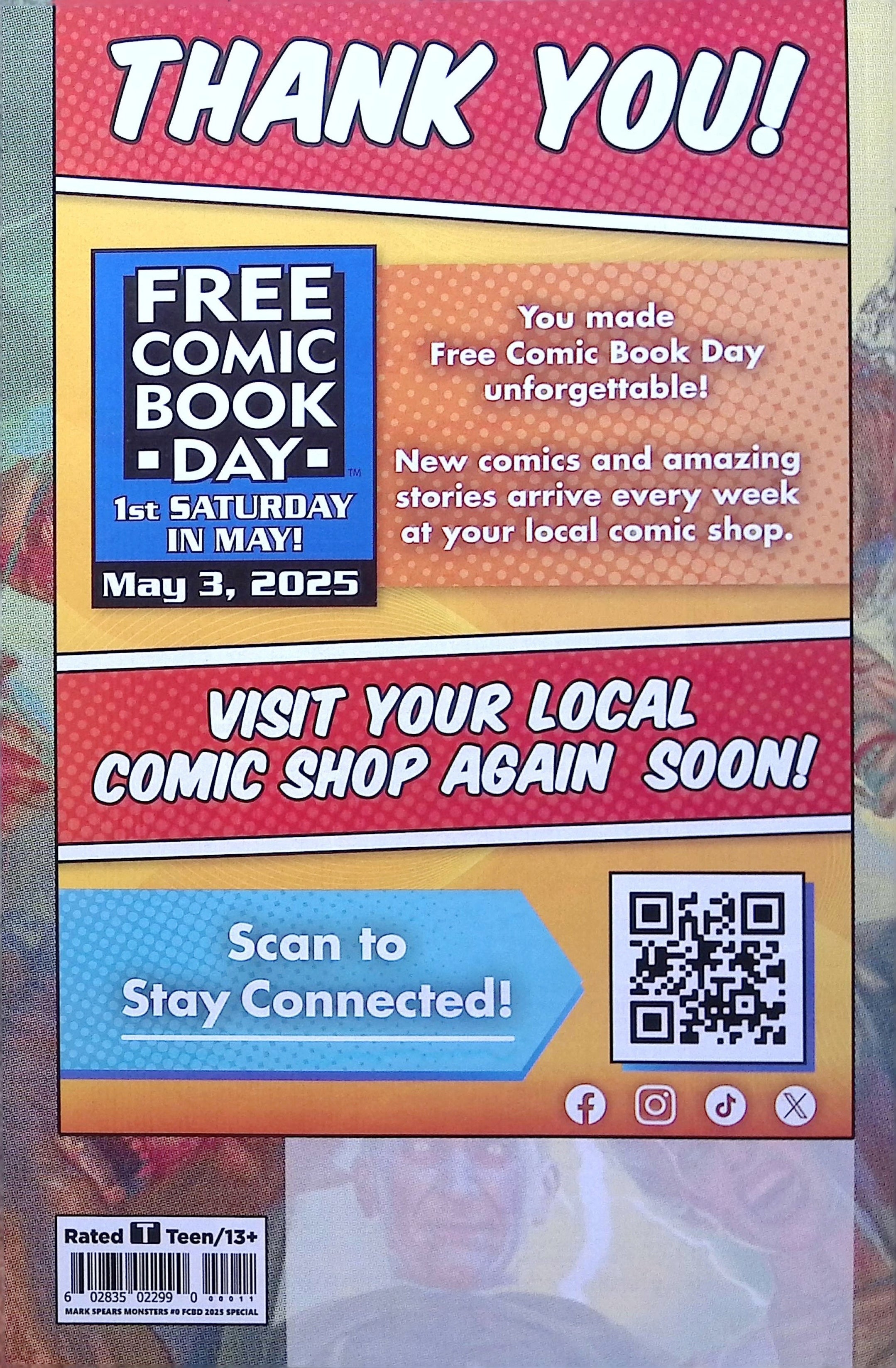 Mark Spears Monsters # 0 2025 NM