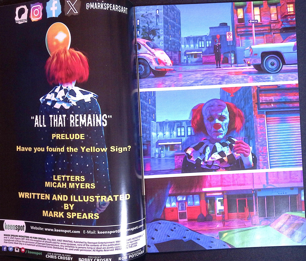 Mark Spears Monsters # 0 2025 NM