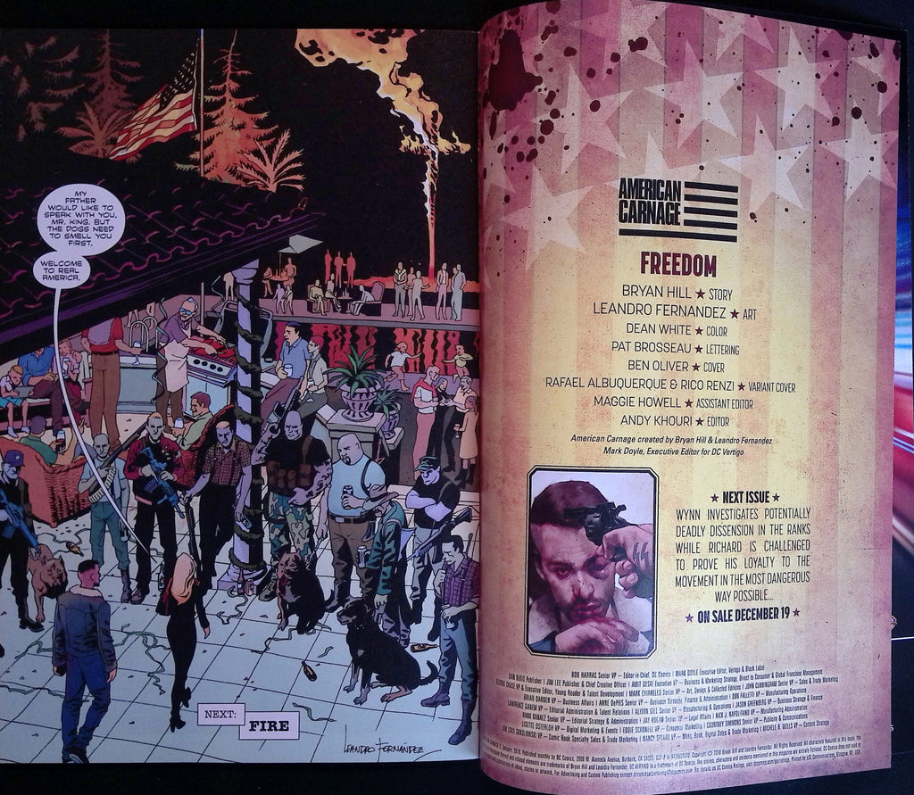 American Carnage # 1 2018 NM-