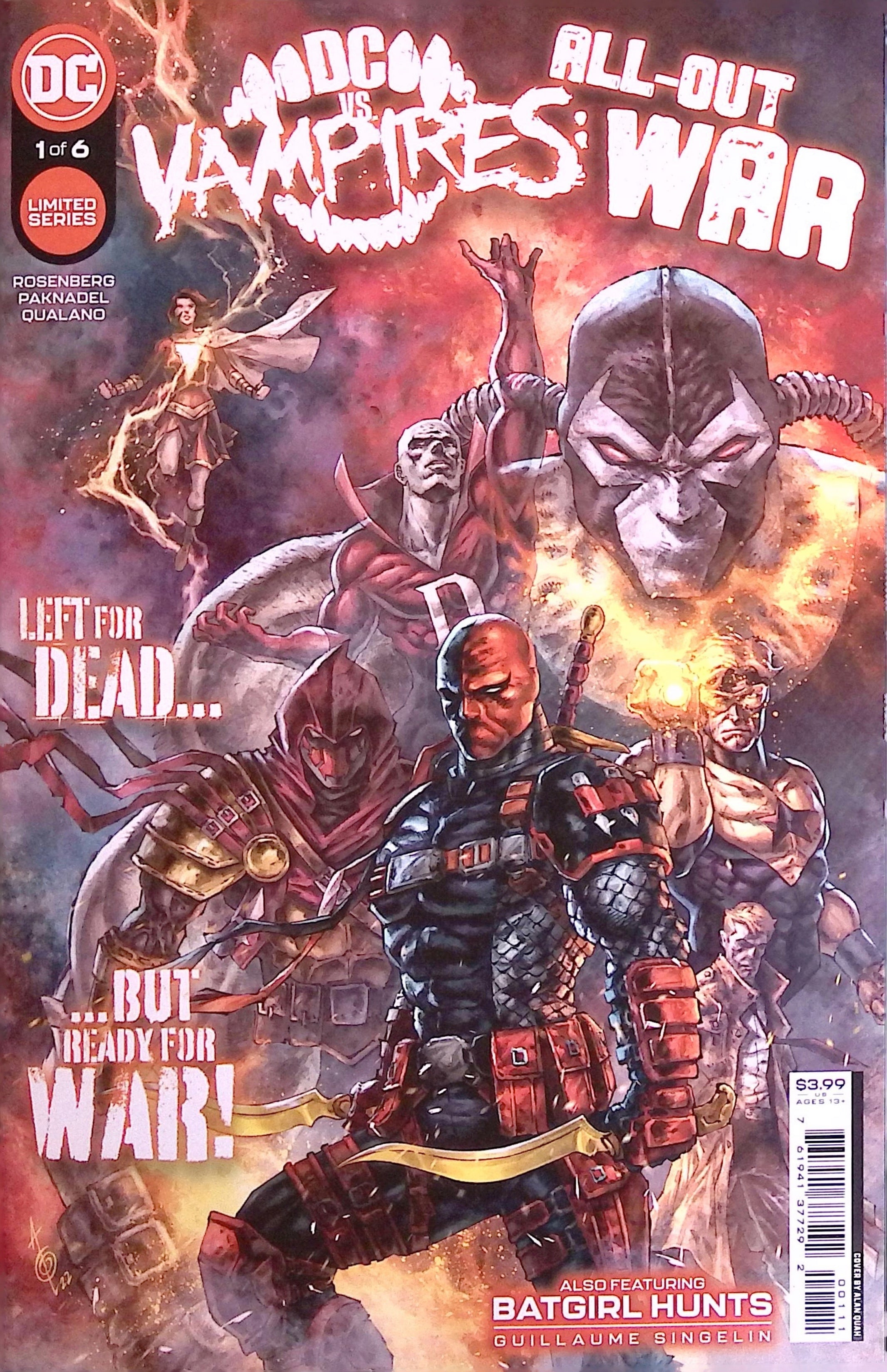 DC vs. Vampires: All-Out War # 1 2022 NM