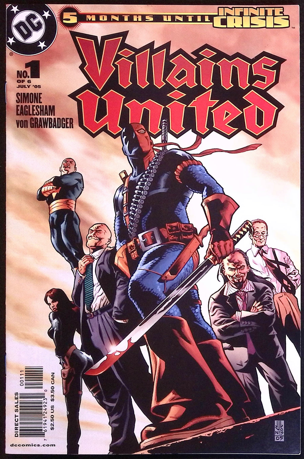 Villains United # 1 2005 NM-
