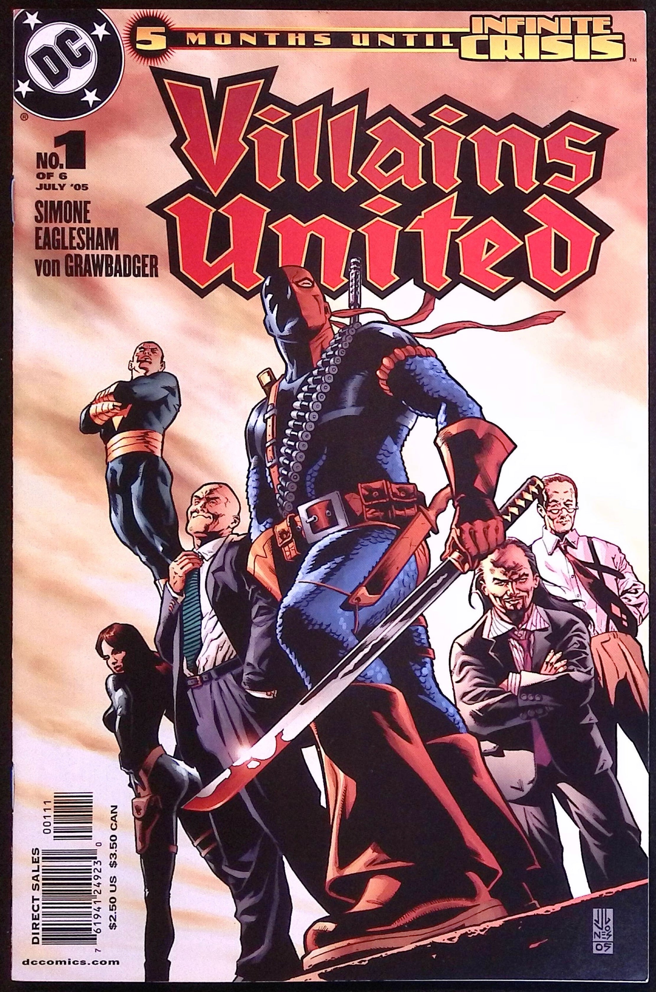 Villains United # 1 2005 NM-