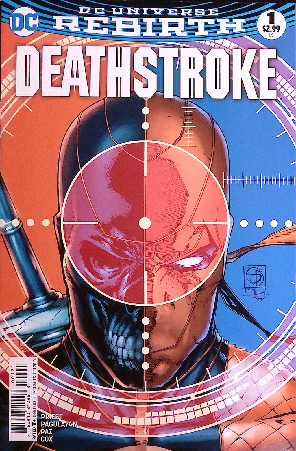 Deathstroke # 1 2016 NM-
