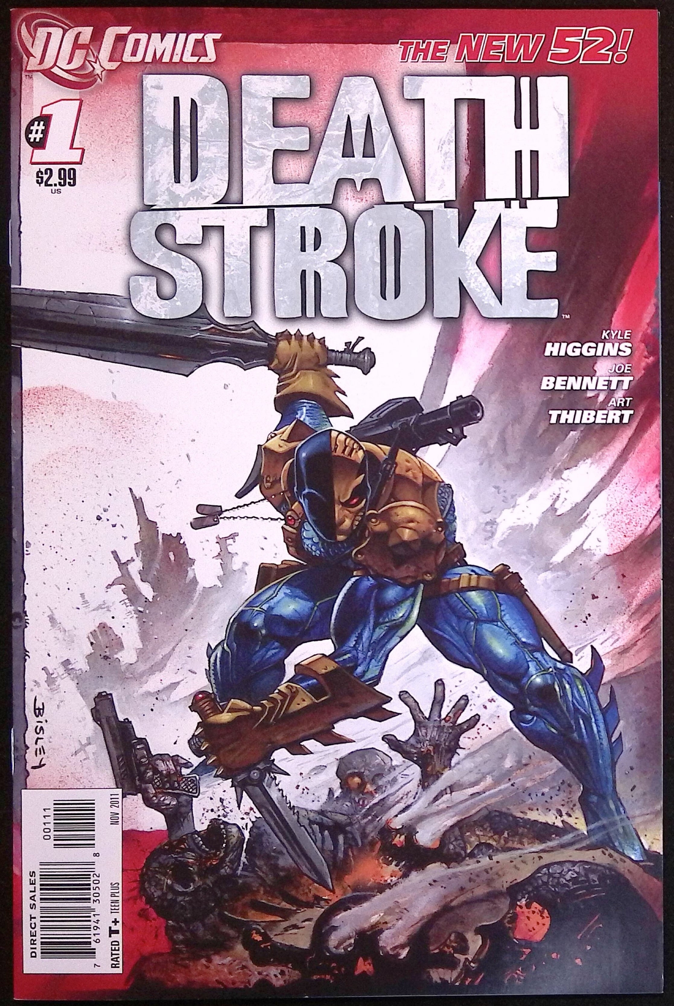 Deathstroke # 1 2011 NM-