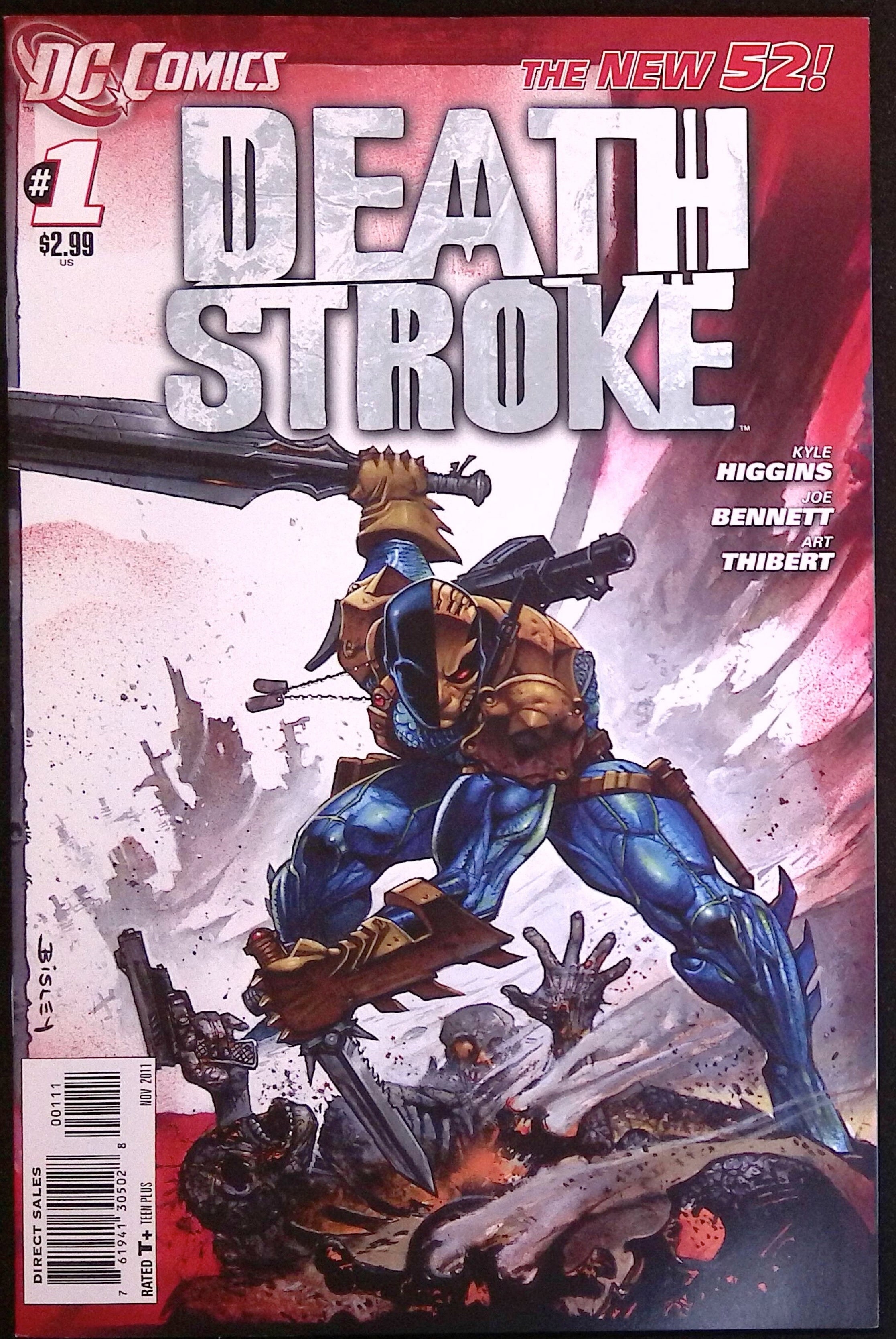 Deathstroke # 1 2011 NM-