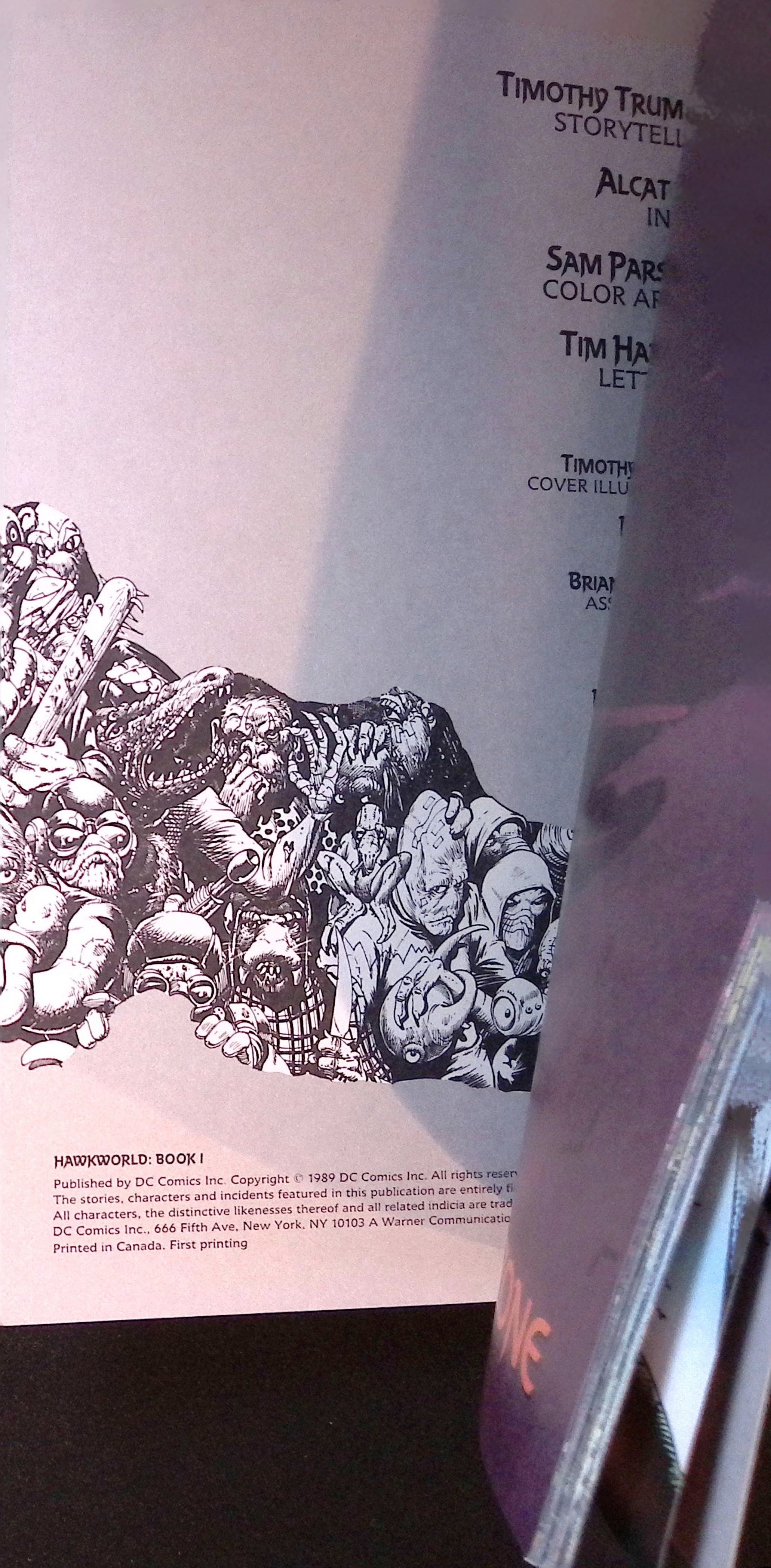 Hawkworld Book One: Flashzone 1989 NM-