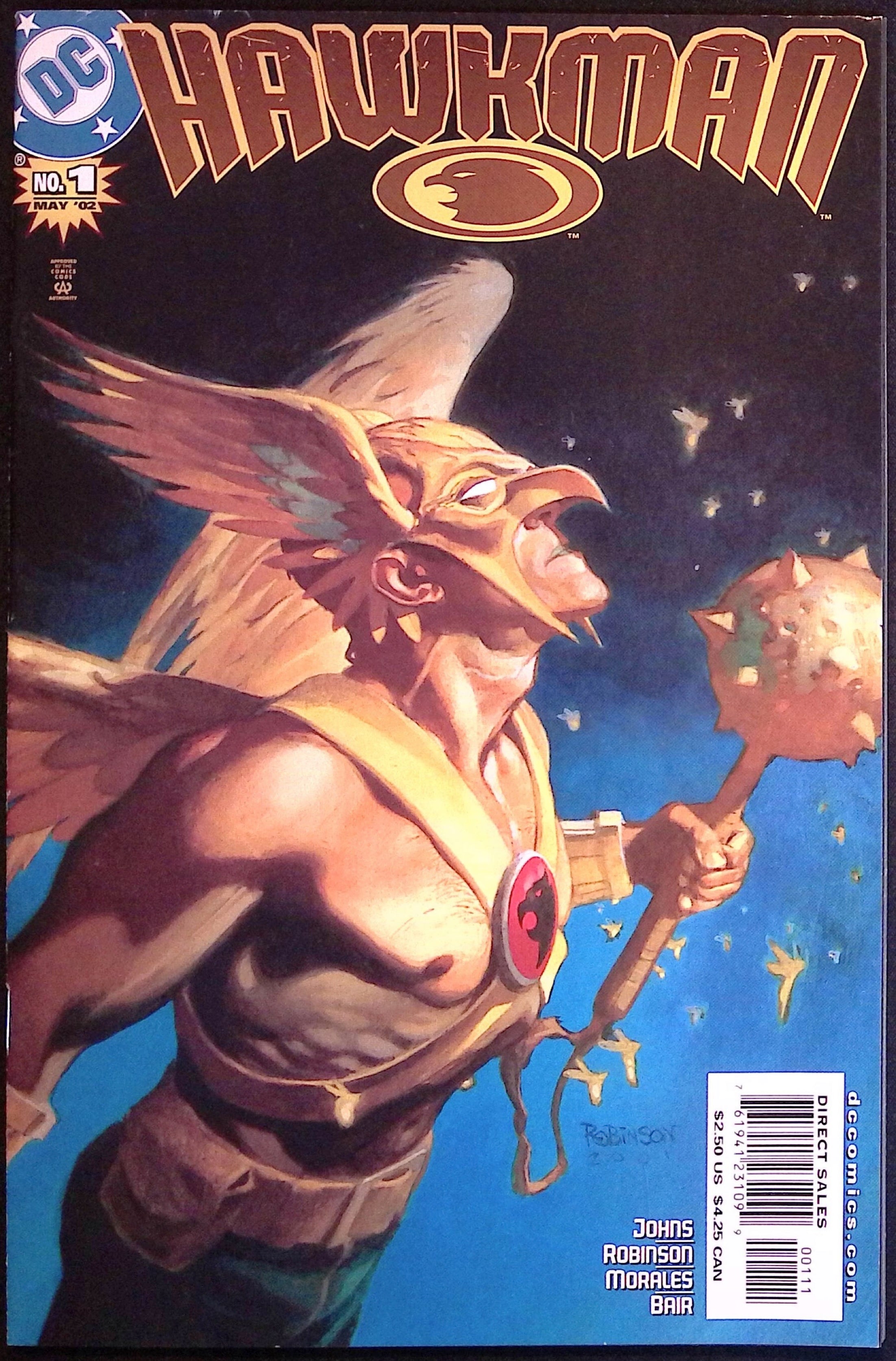 Hawkman # 1 2002 NM-