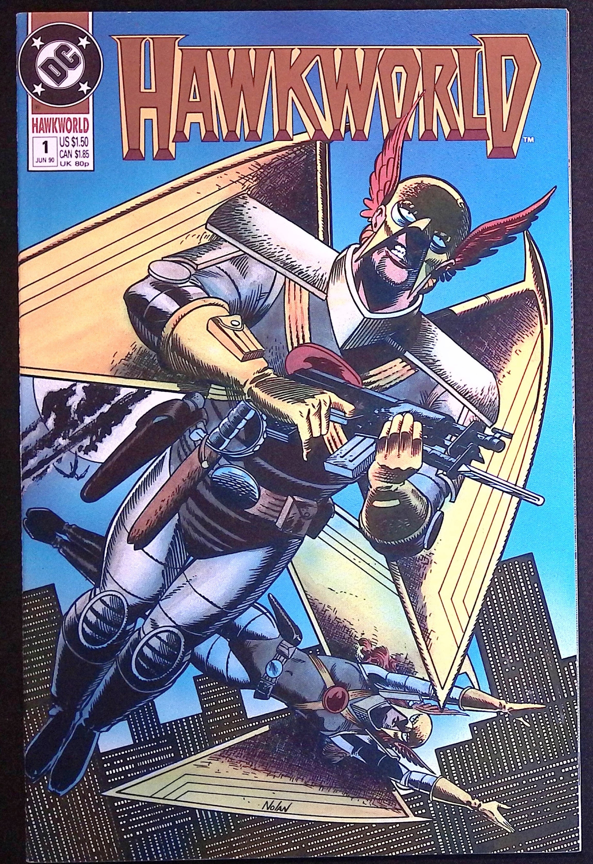 Hawkworld # 1 1990 NM-