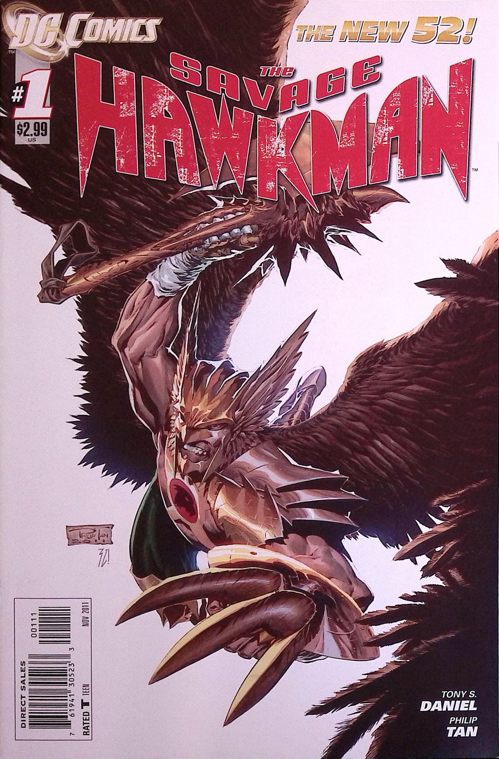 The Savage Hawkman # 1 2011 NM-