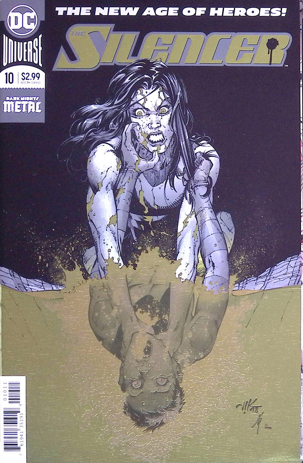 The Silencer # 10 Foil Variant 2018 NM-