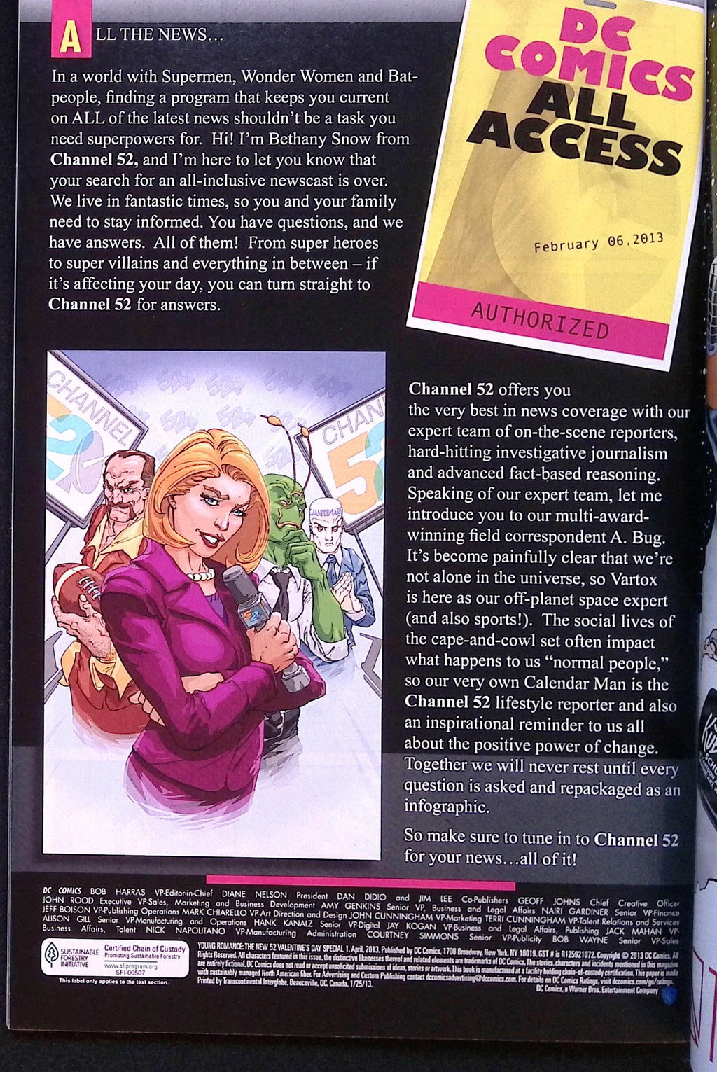 Young Romance: A New 52 Valentine's Day Special # 1 2013 NM-